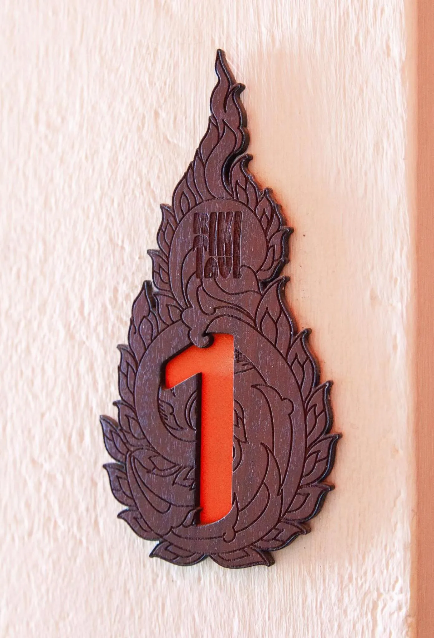 Decorative detail in Rikitikitavi