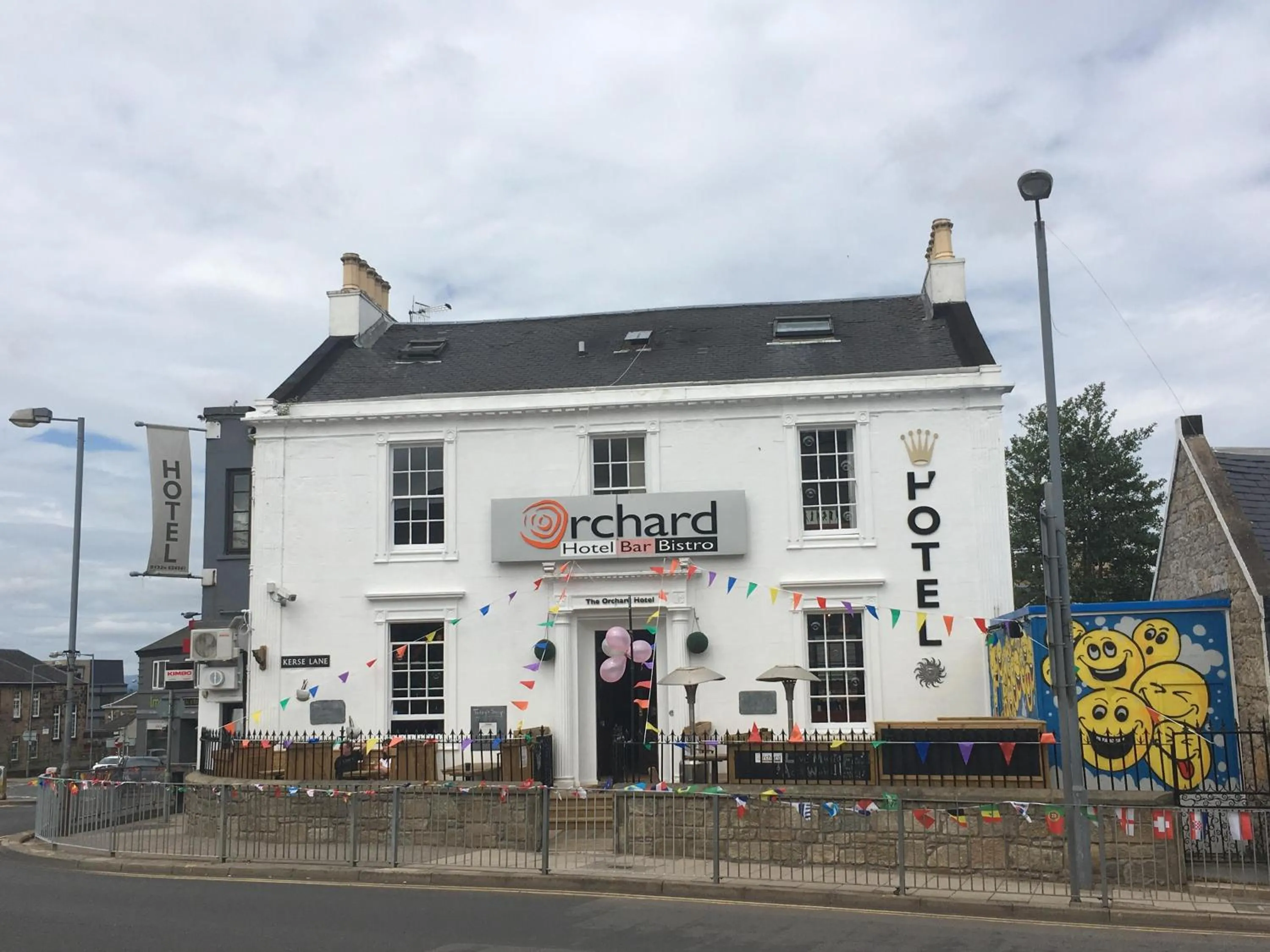 Facade/entrance in The Orchard Hotel