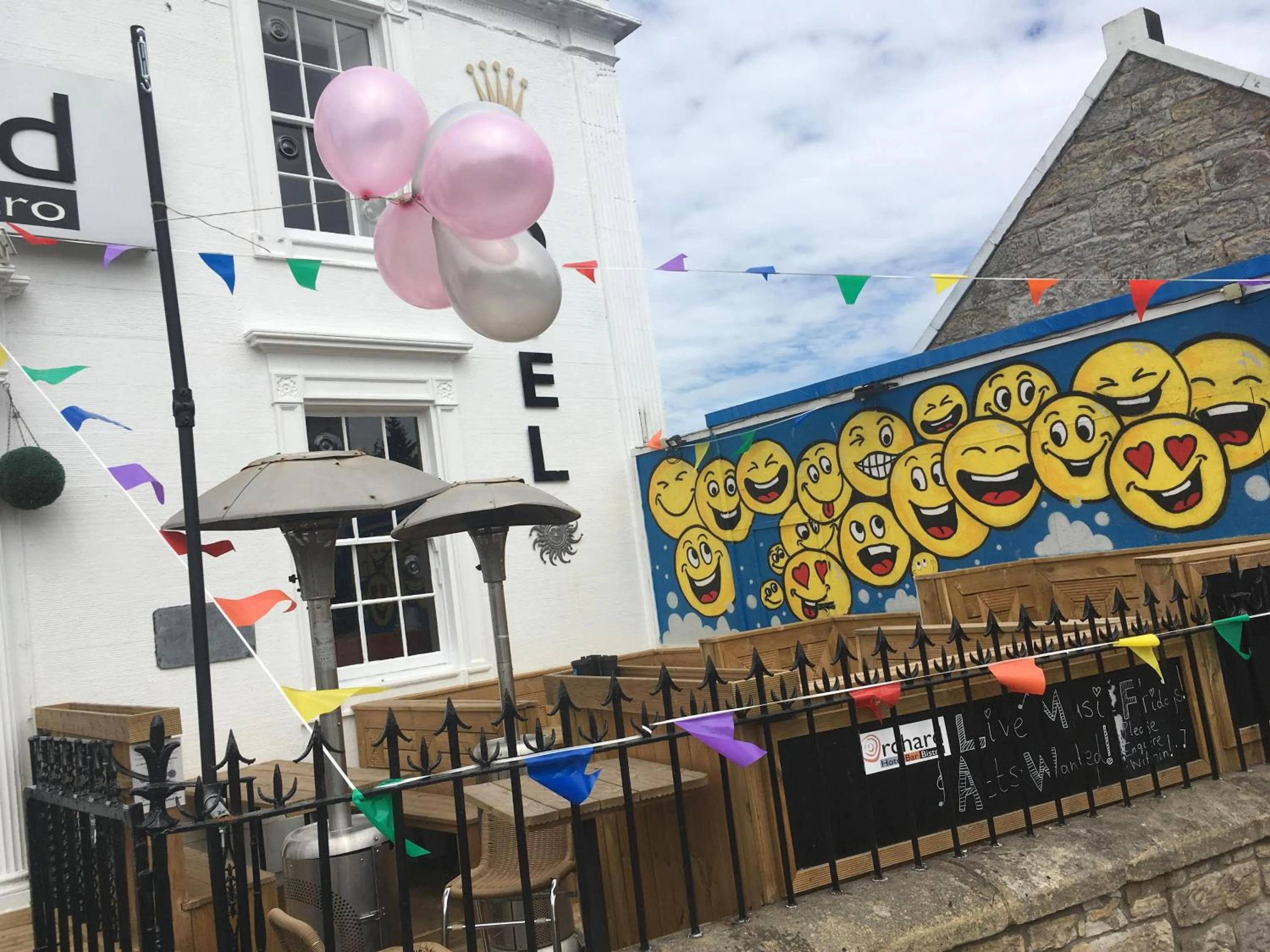 Garden in The Orchard Hotel