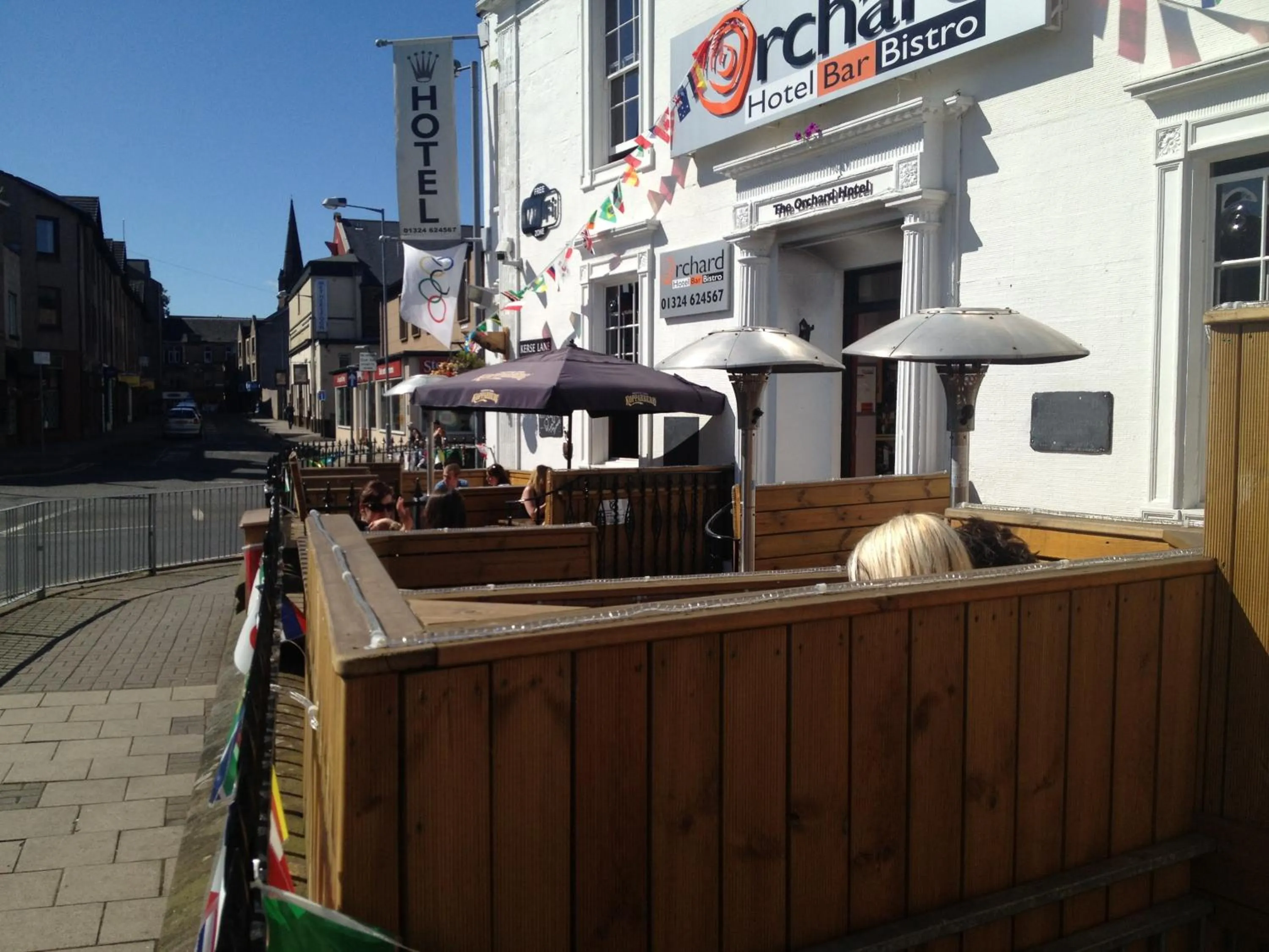 Facade/entrance in The Orchard Hotel
