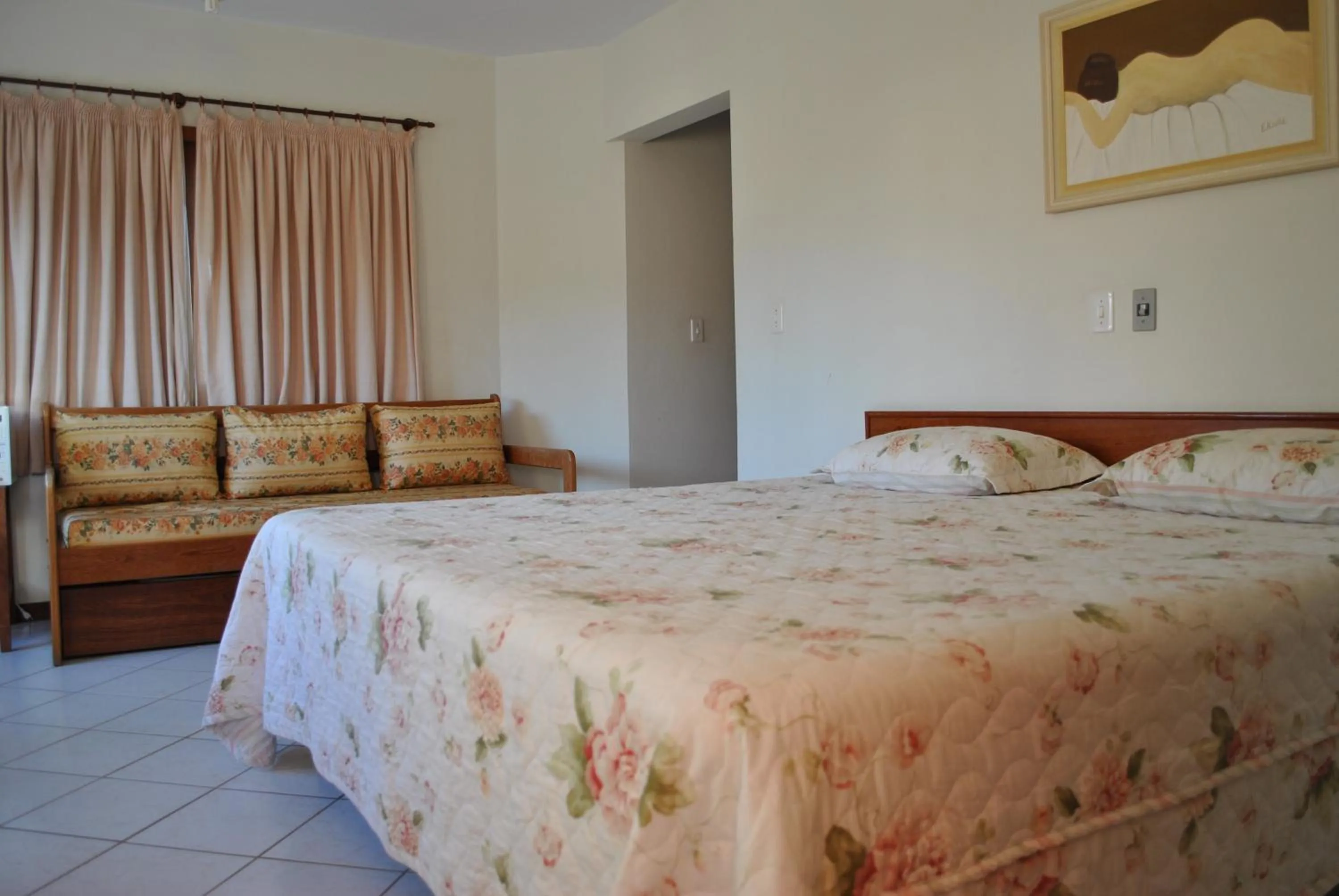 Bedroom in Residencial Sol e Mar de Floripa