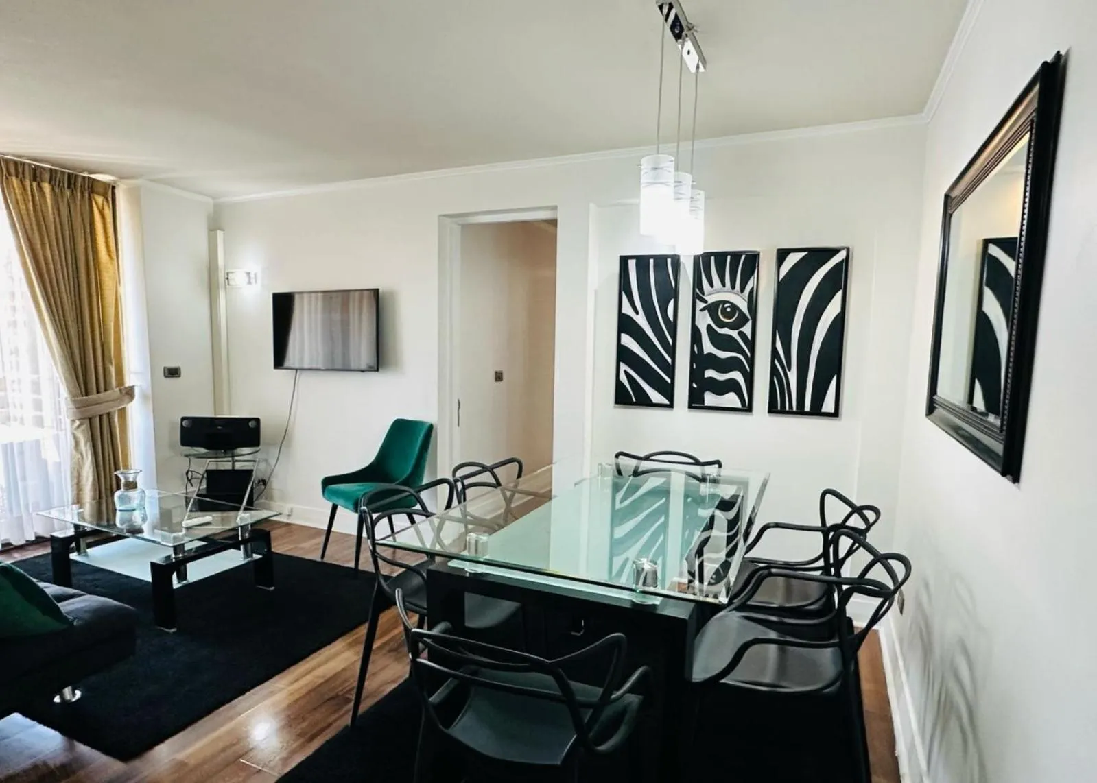 Living room in Norus Las Condes