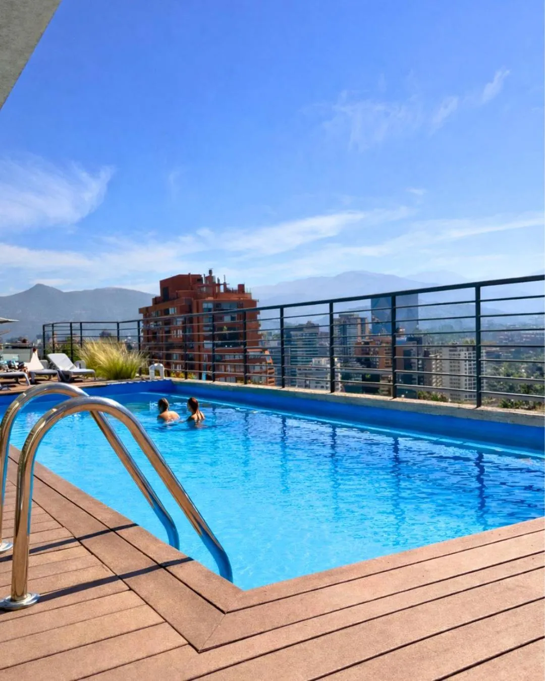 Swimming pool in Norus Las Condes