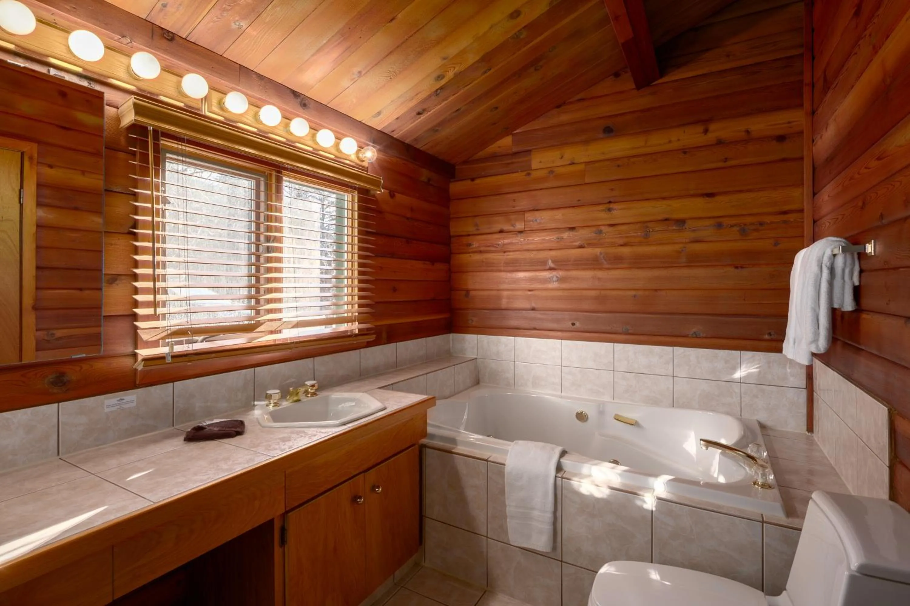Bathroom in Creekside Cabin