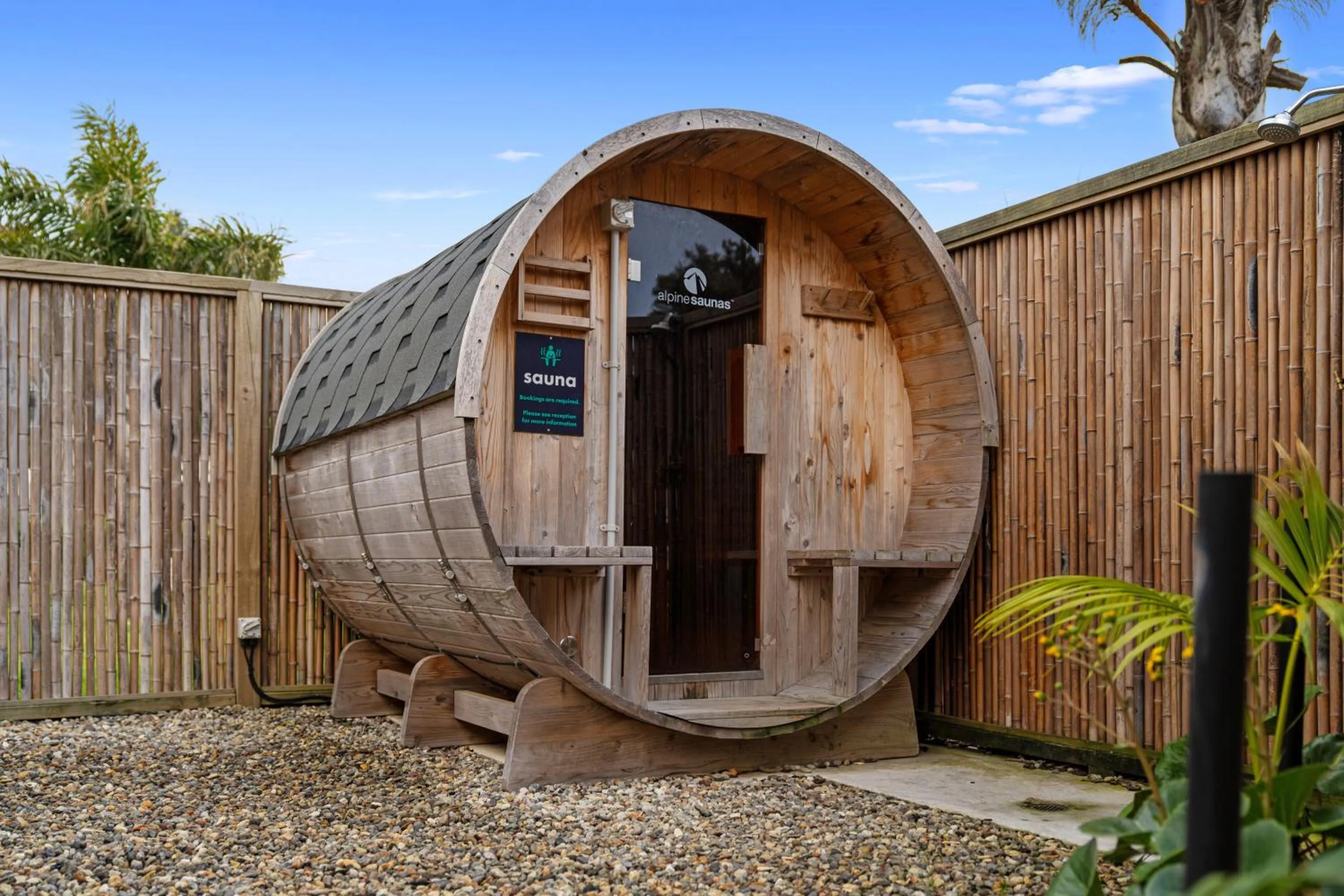Sauna in Tasman Holiday Parks - Beachaven