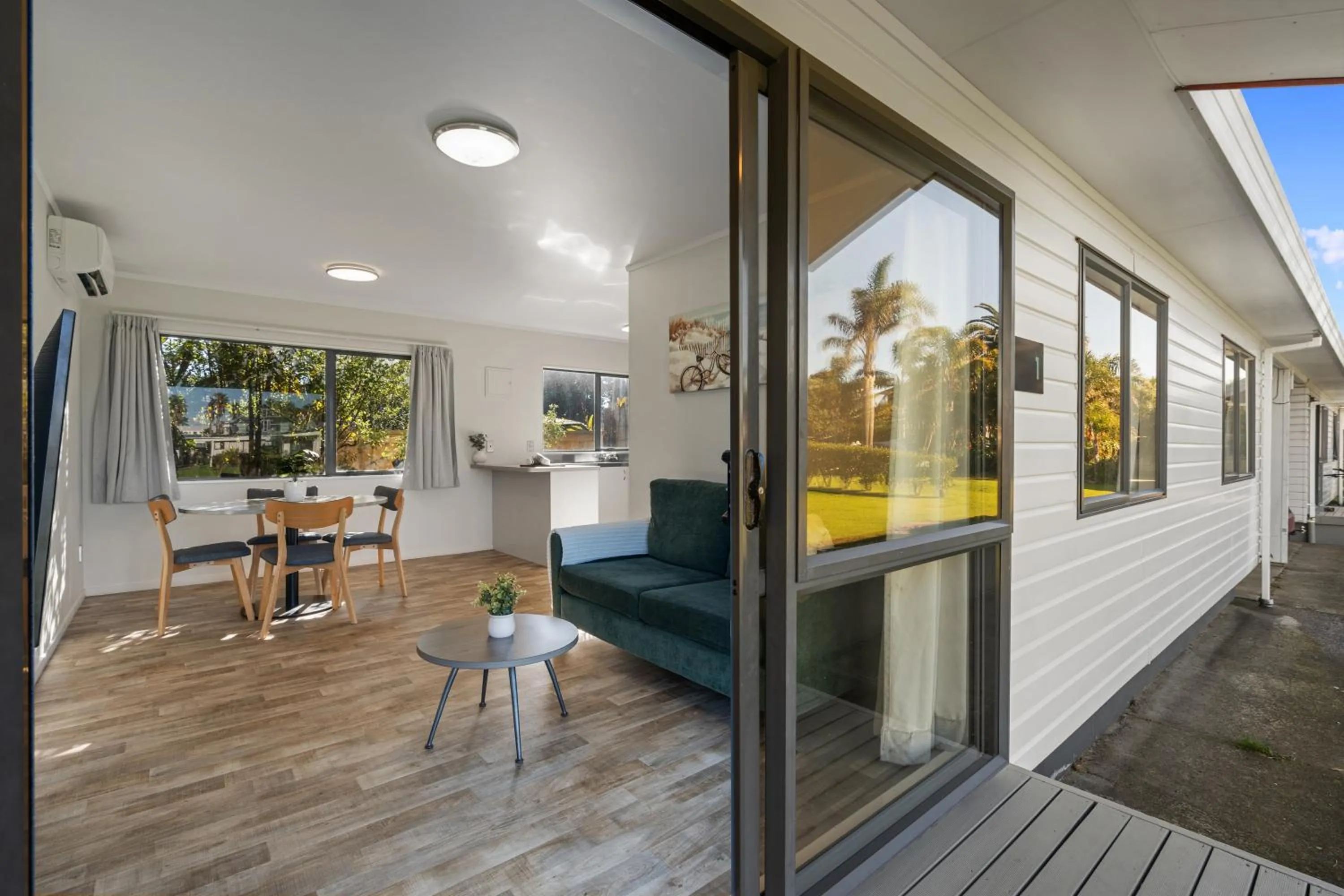 Patio in Tasman Holiday Parks - Beachaven