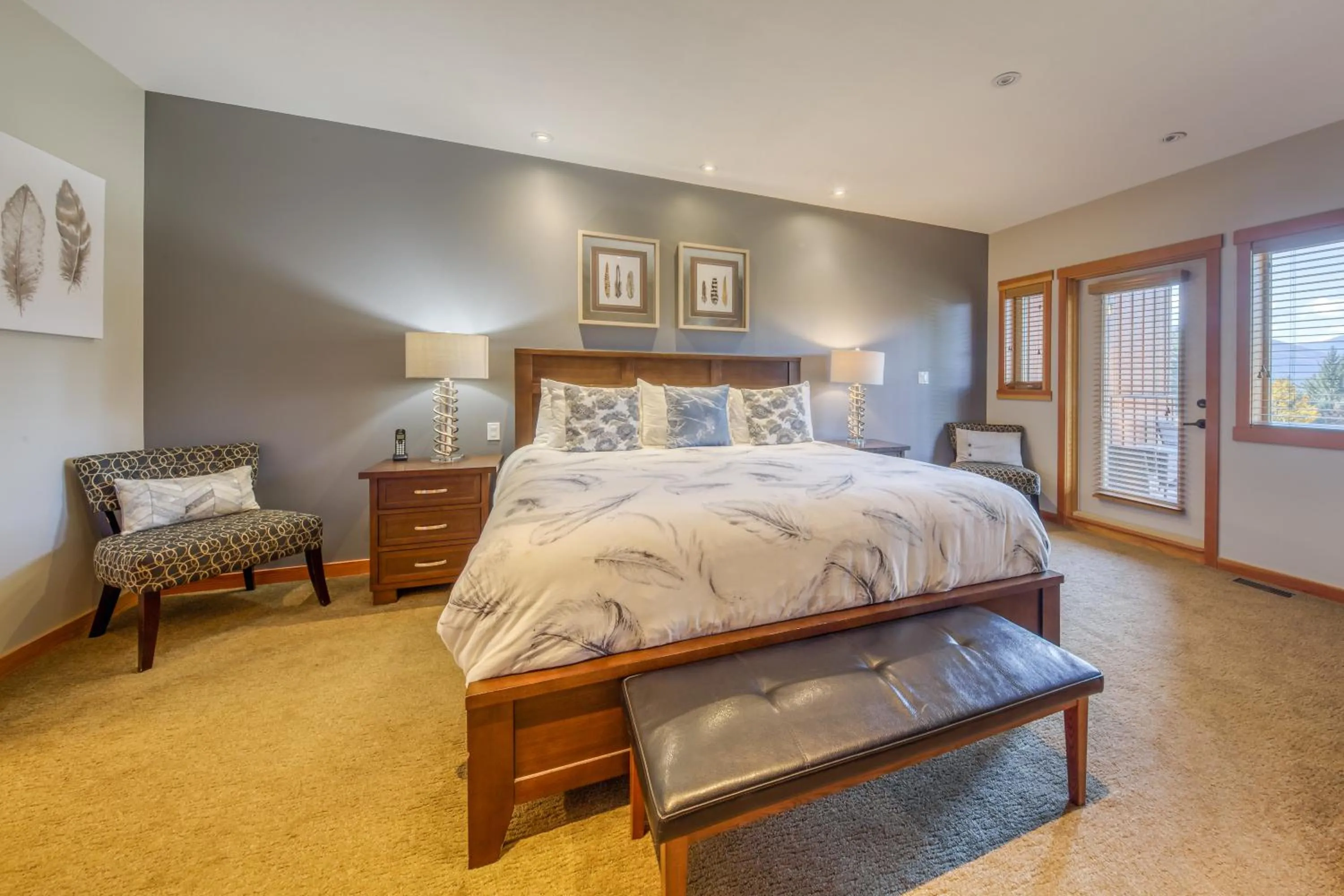 Bedroom, Bed in The Residences at Fairmont Ridge