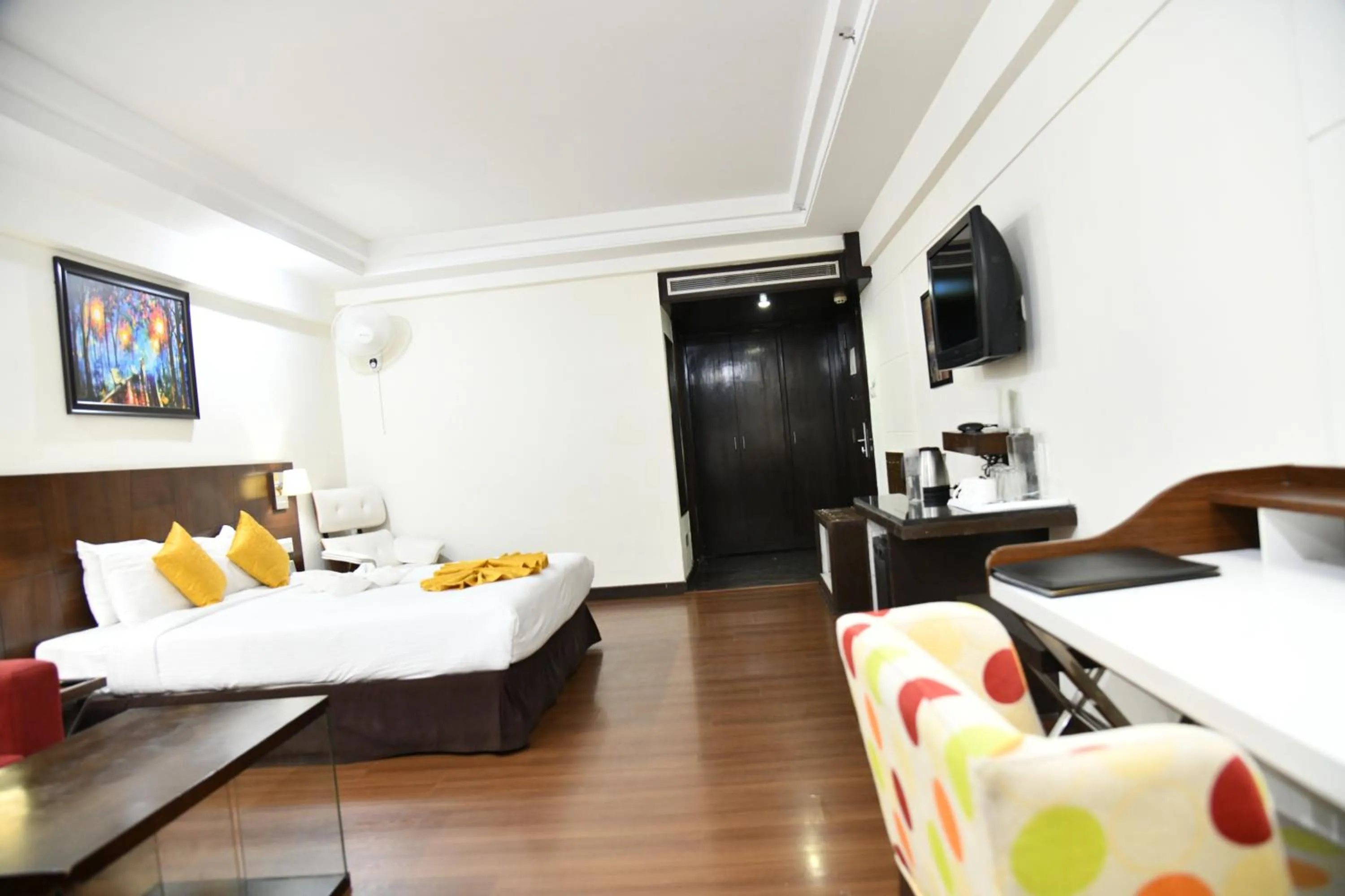 Bed in souvenir peppermint hotel