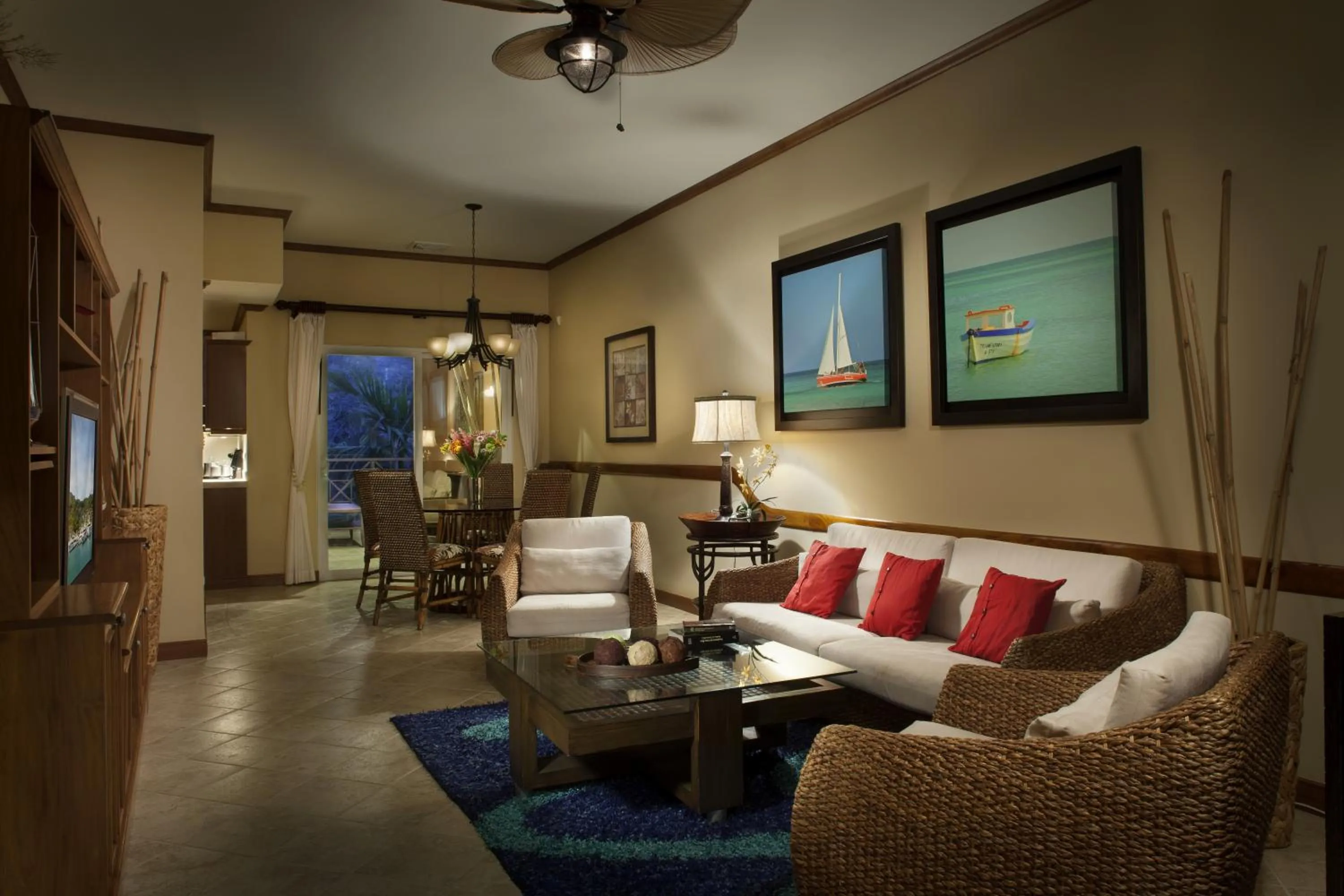 Living room in Stay In CR Los Sueños Condos