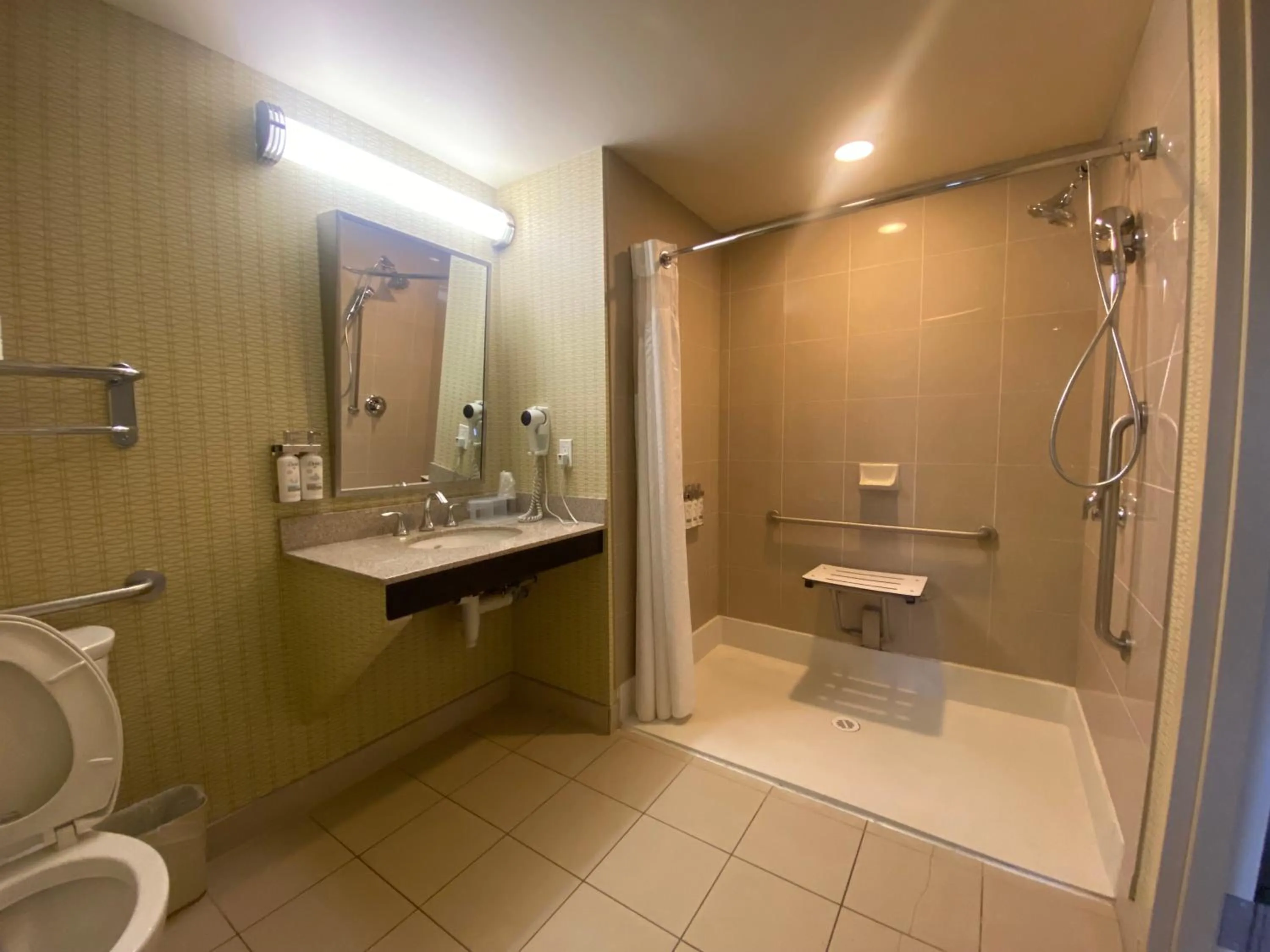 Shower in Wingate by Wyndham Fort Saskatchewan