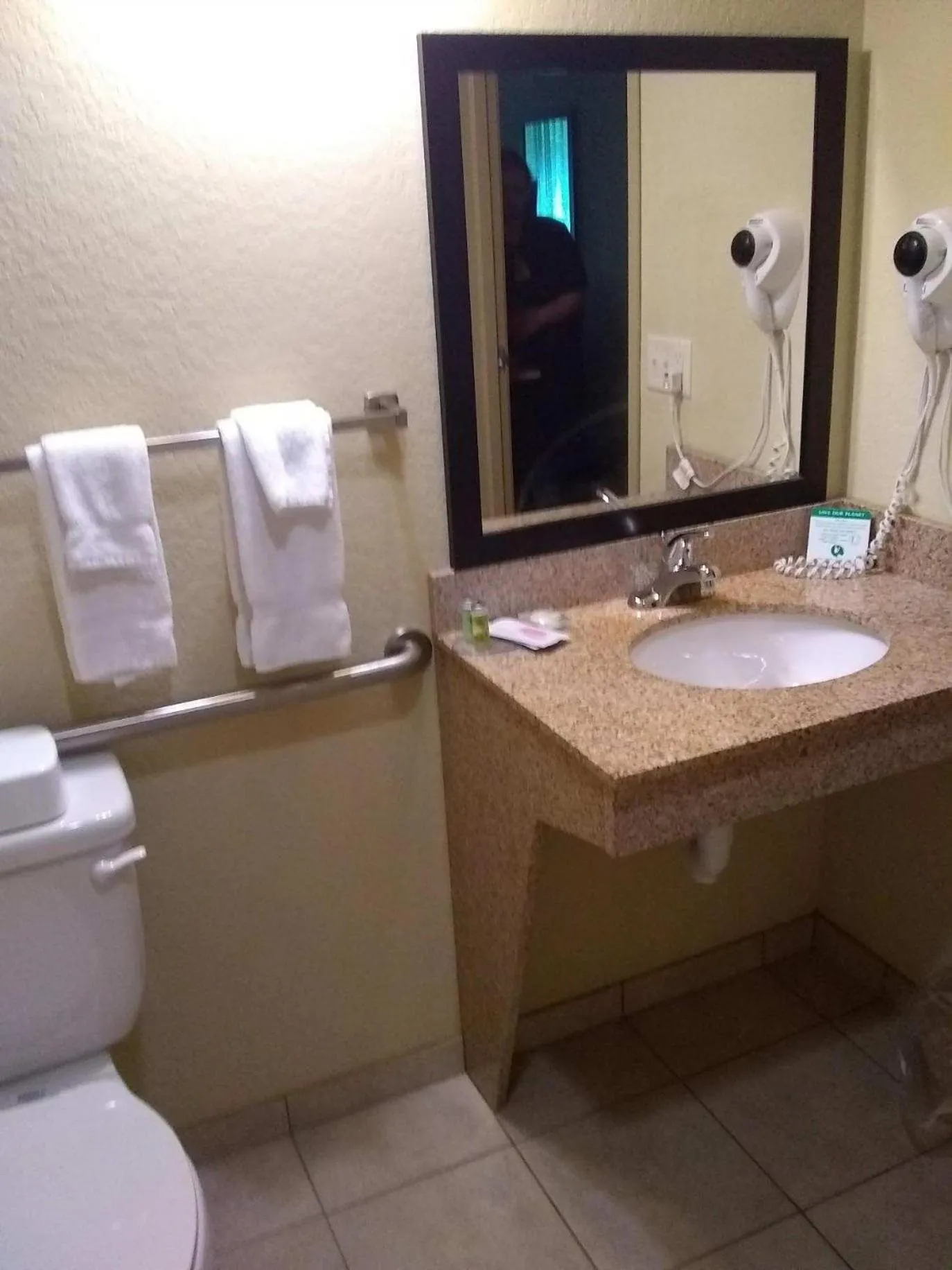 Toilet in Cobblestone Inn & Suites - Marquette