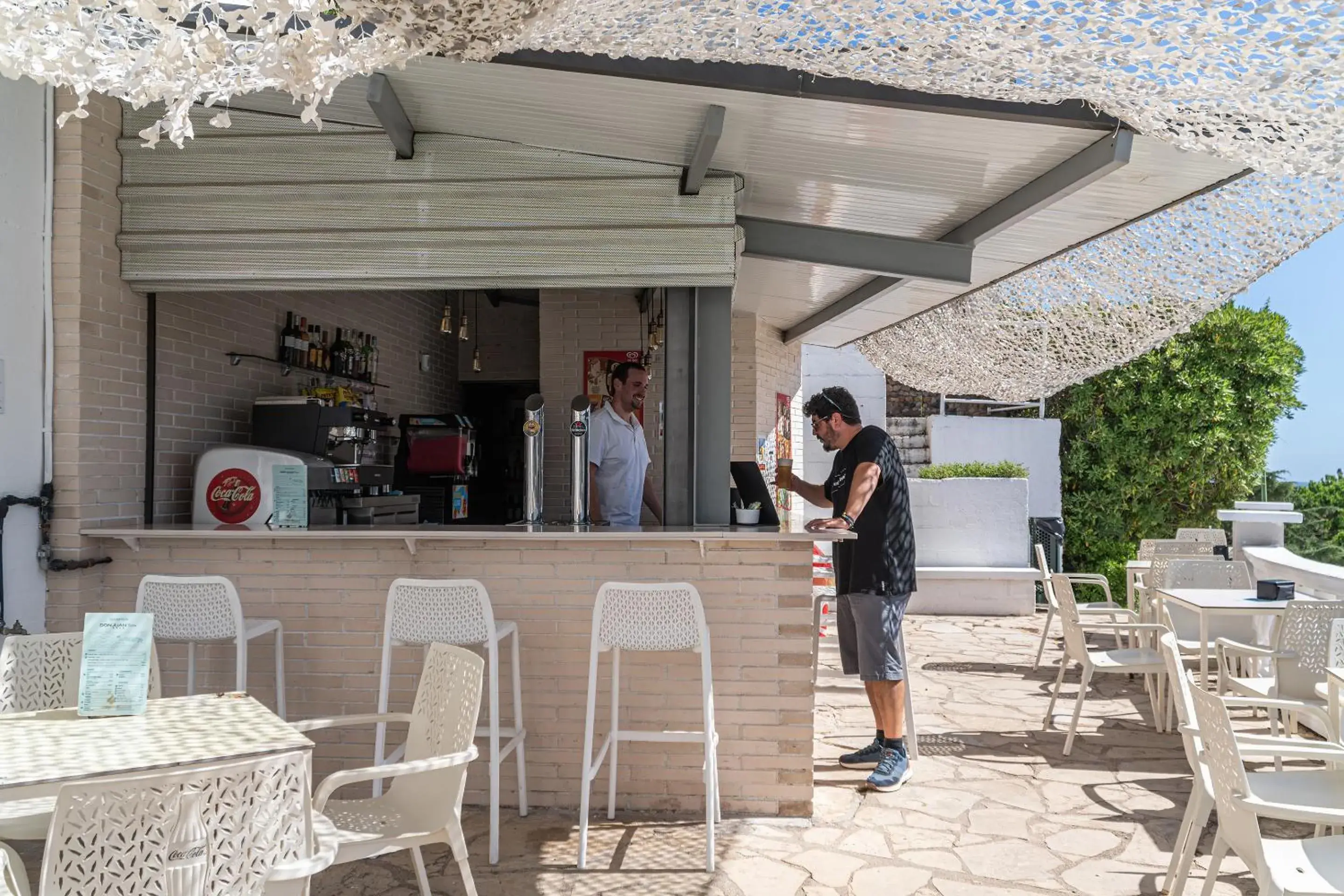 Swimming pool in Hotel - Bungalows Don Juan Tossa Swimming pool in Hotel - Bungalows Don Juan Tossa