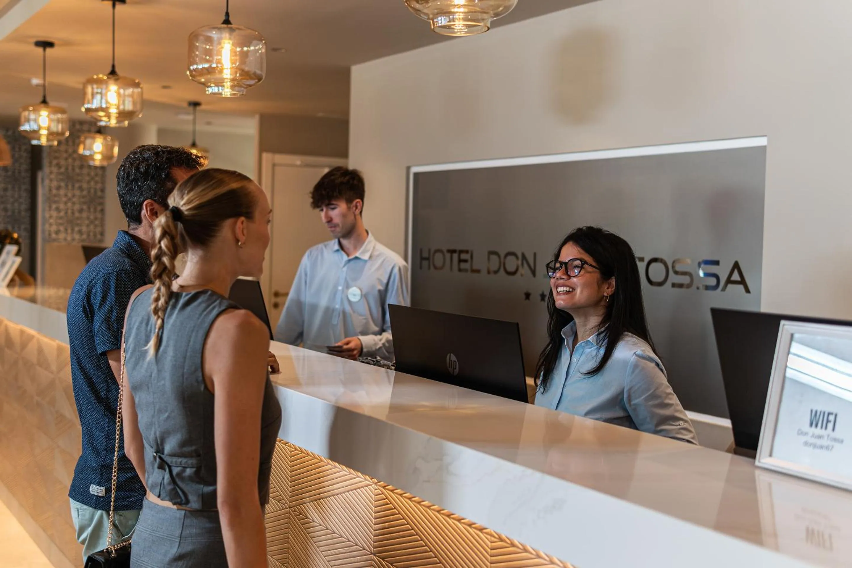 Lobby or reception in Hotel - Bungalows Don Juan Tossa