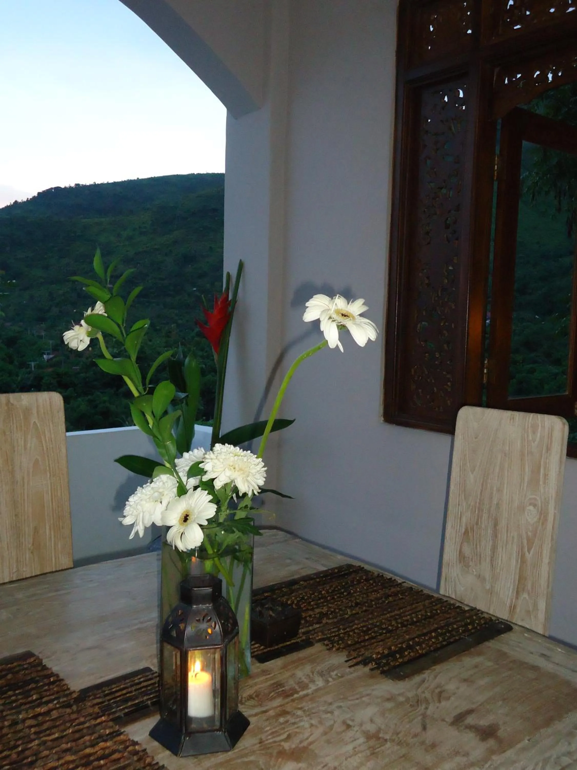 Dining area in Baliku Dive Resort