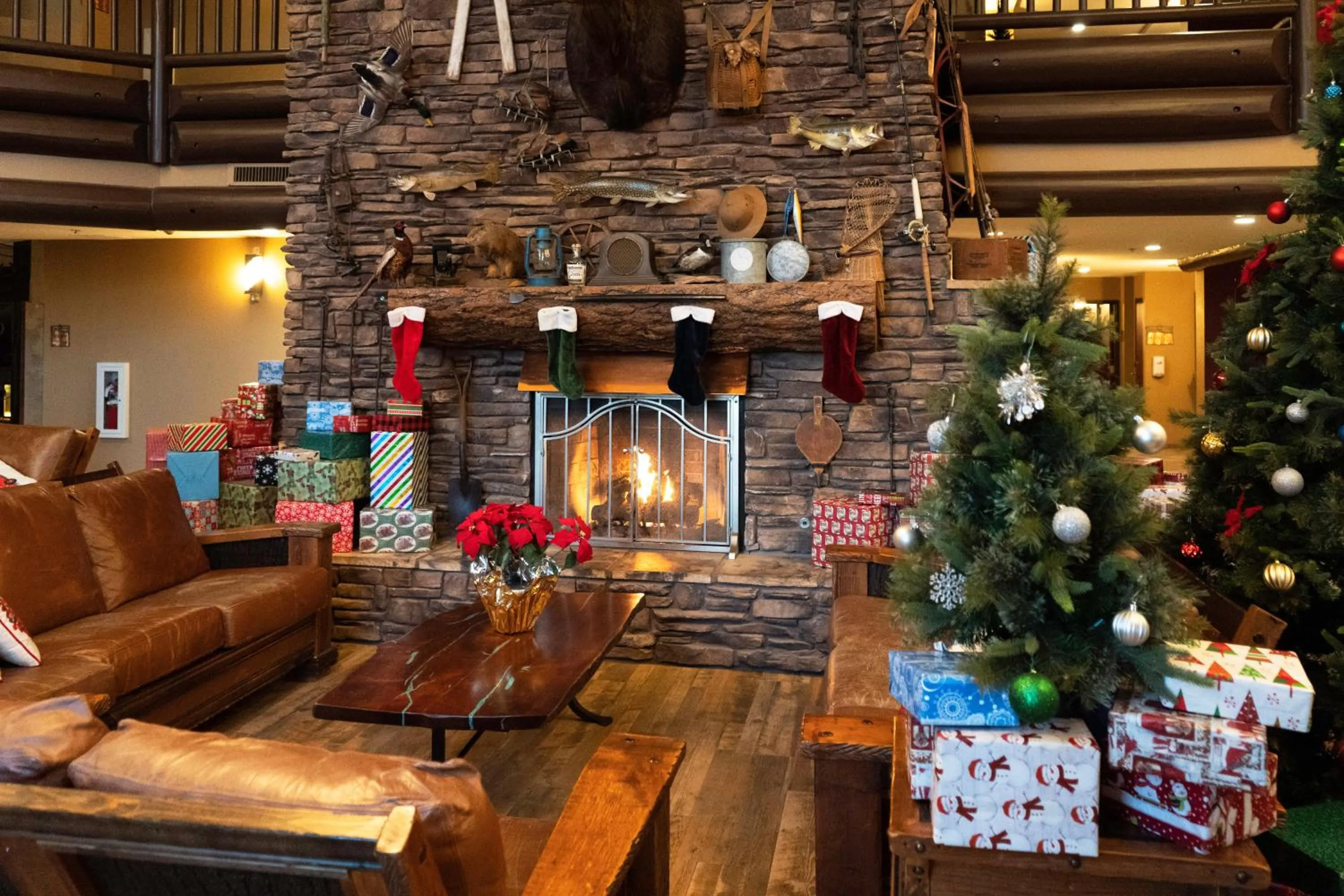 Living room in The Grand Hotel at the Grand Canyon