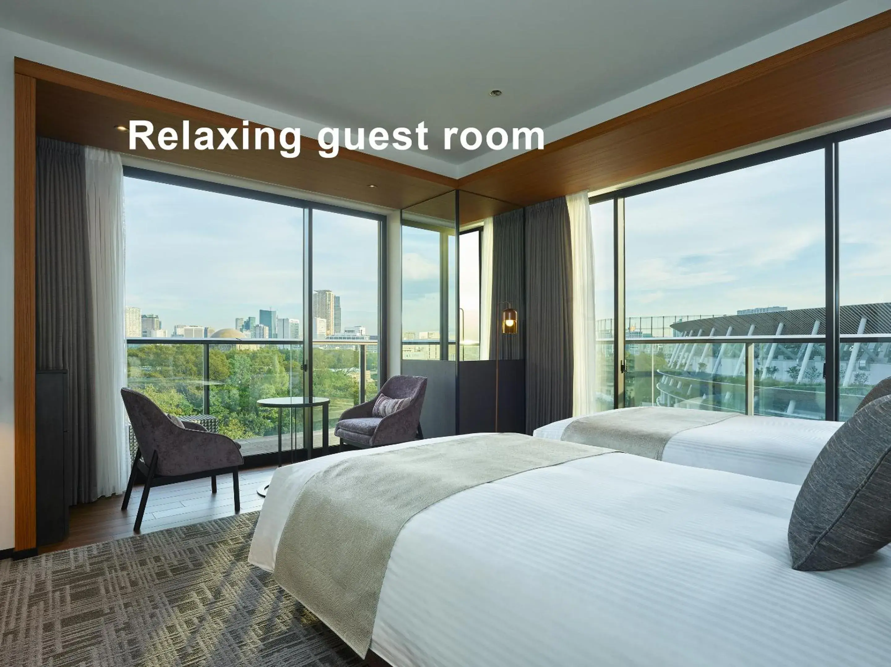 Photo of the whole room, Bed in Mitsui Garden Hotel Jingugaien Tokyo Premier Photo of the whole room, Bed in Mitsui Garden Hotel Jingugaien Tokyo Premier