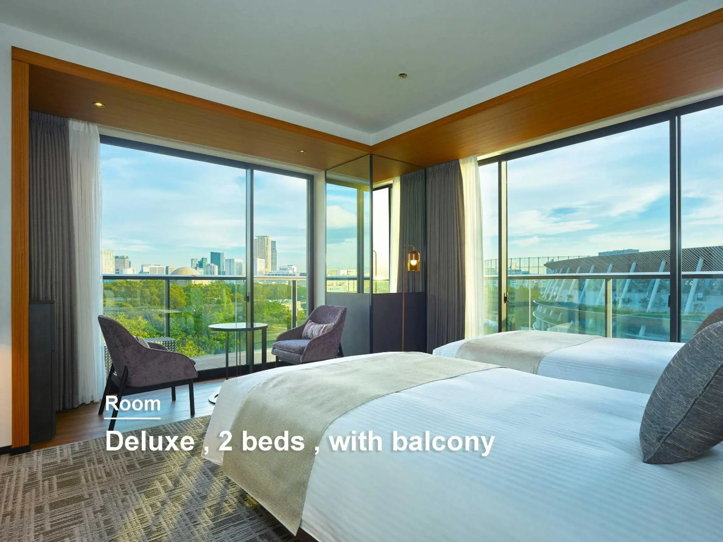 Photo of the whole room, Bed in Mitsui Garden Hotel Jingugaien Tokyo Premier Photo of the whole room, Bed in Mitsui Garden Hotel Jingugaien Tokyo Premier