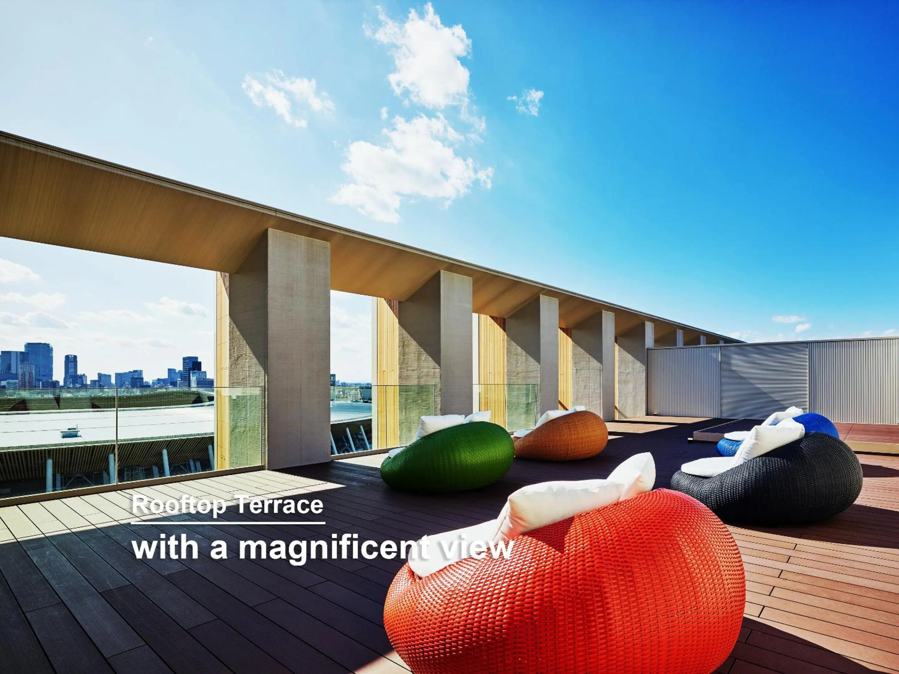 Balcony/Terrace in Mitsui Garden Hotel Jingugaien Tokyo Premier