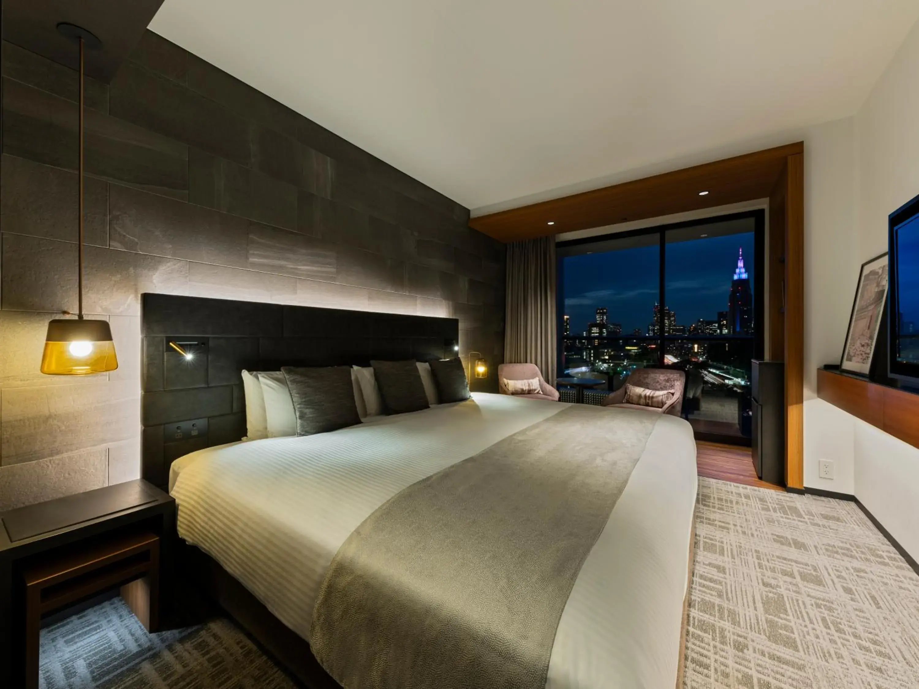 Bed in Mitsui Garden Hotel Jingugaien Tokyo Premier Bed in Mitsui Garden Hotel Jingugaien Tokyo Premier