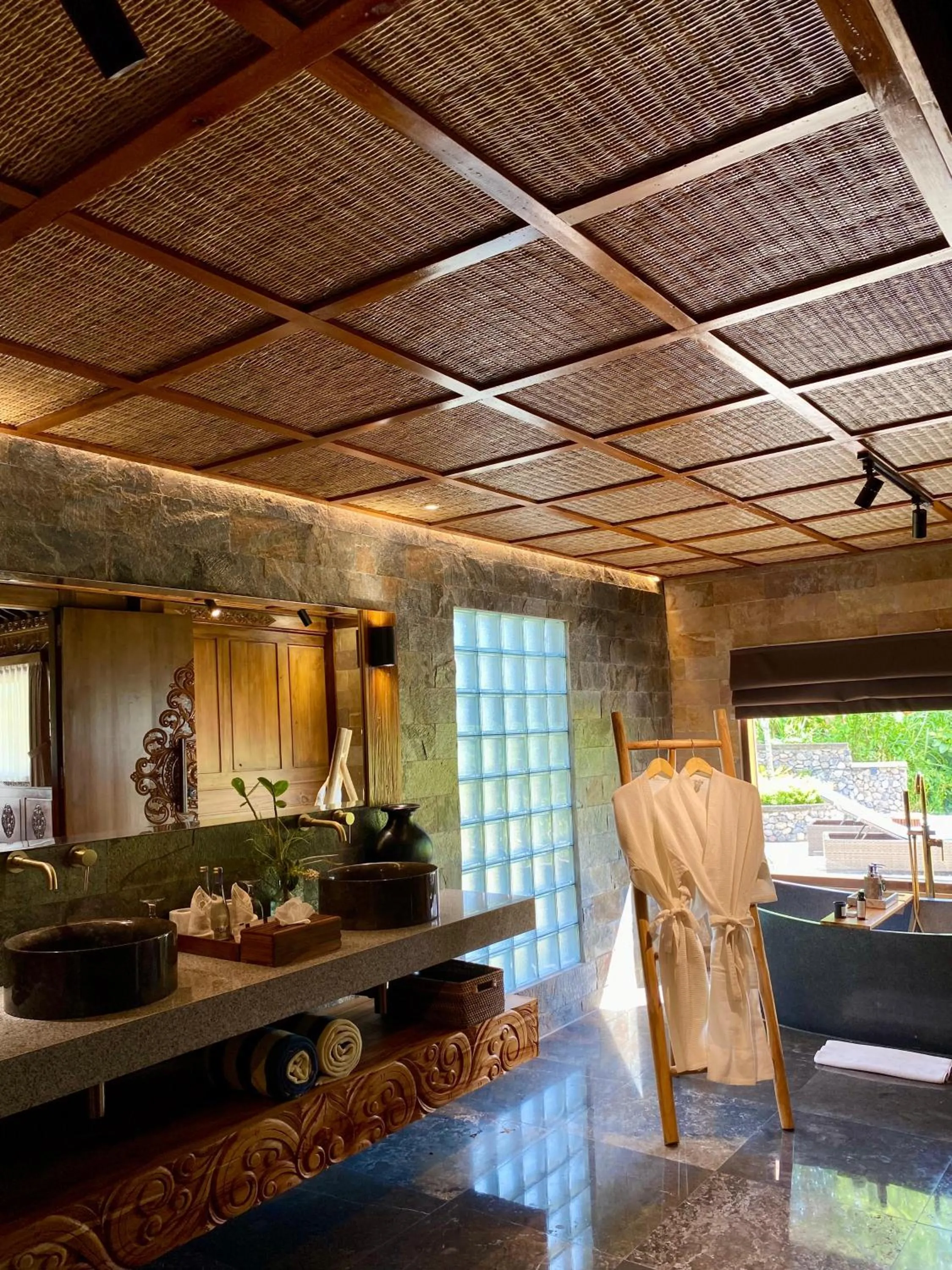 Bathroom in Abian Ayu Villa