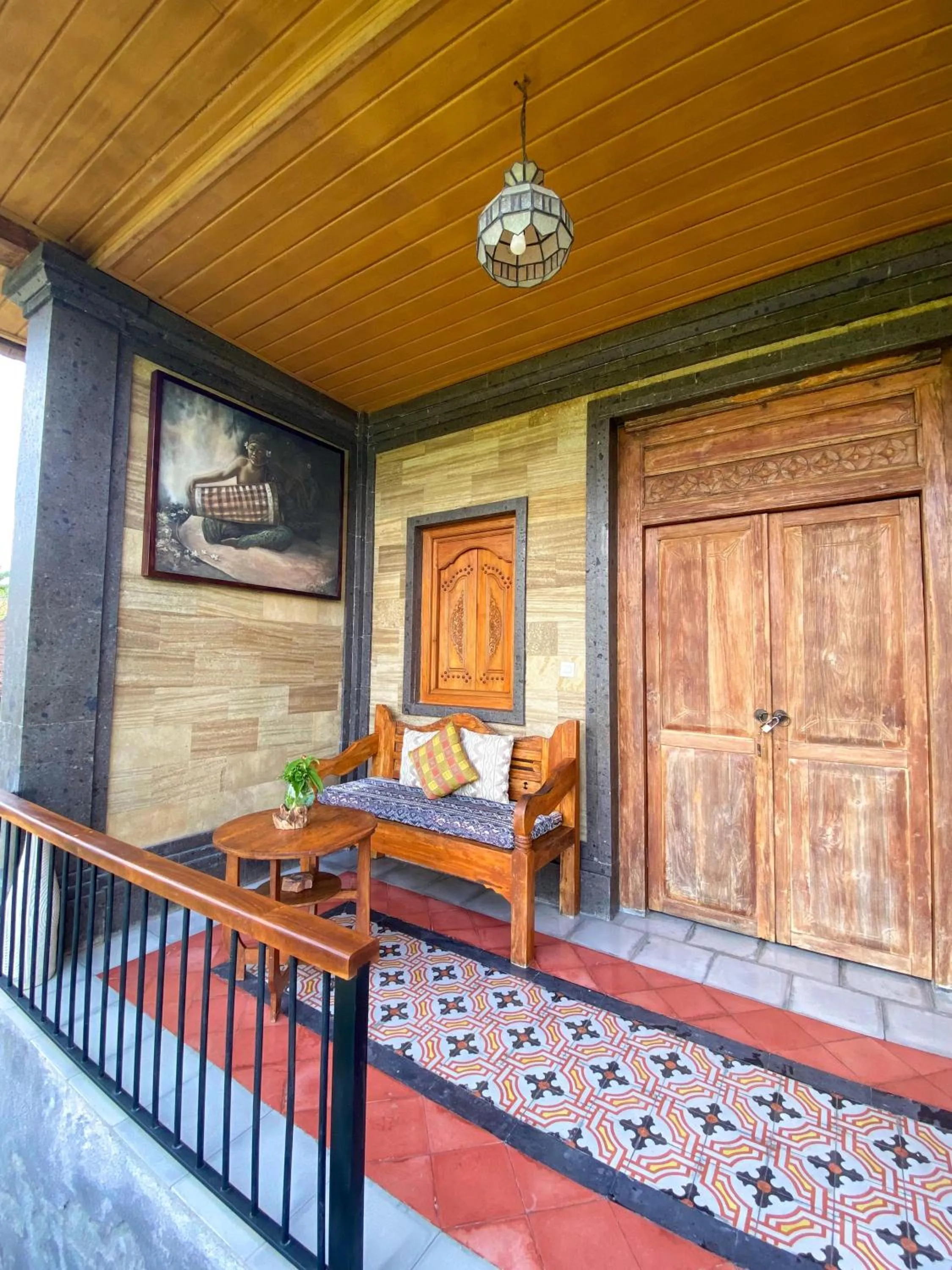 Balcony/Terrace in Abian Ayu Villa