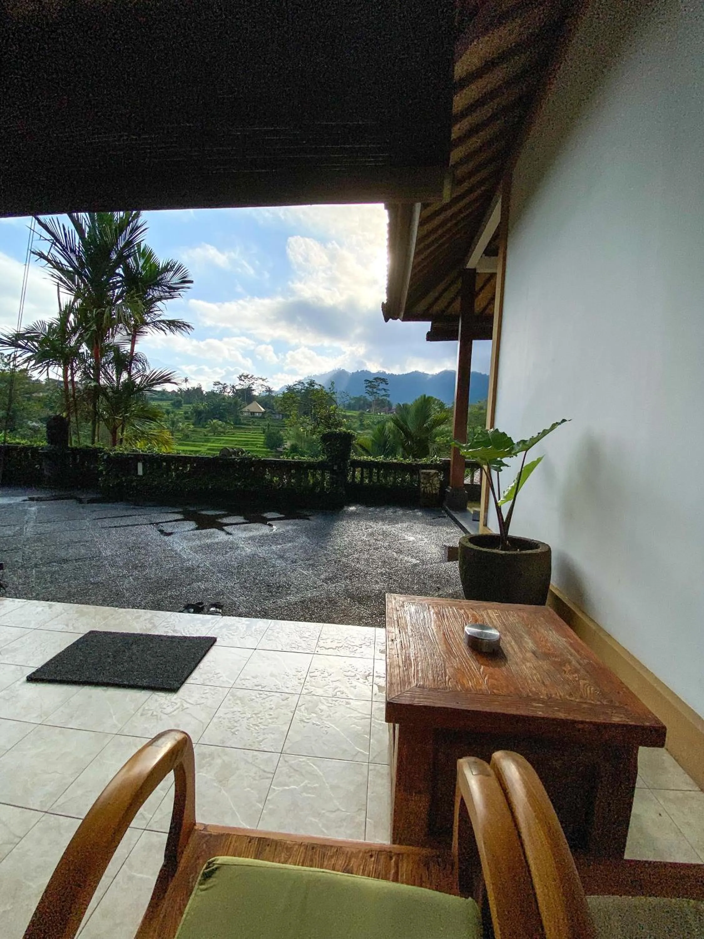 Balcony/Terrace in Abian Ayu Villa