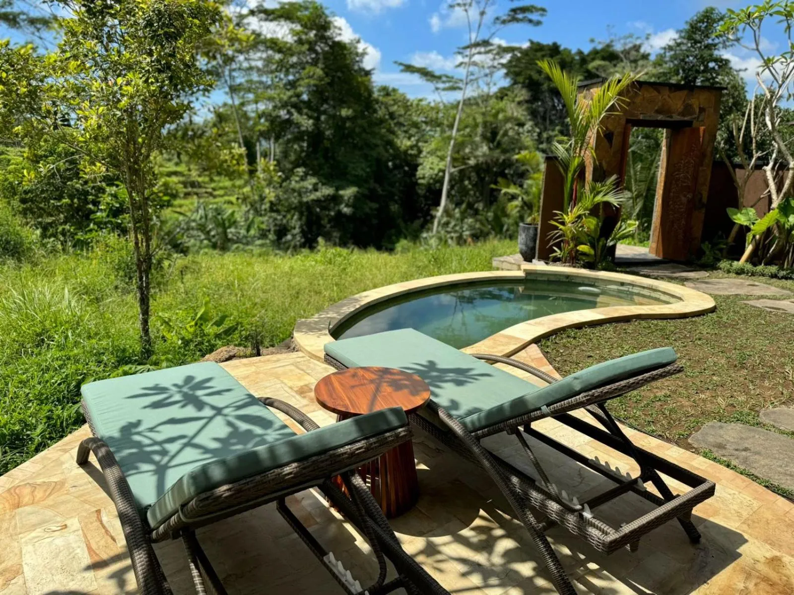 Natural landscape in Abian Ayu Villa