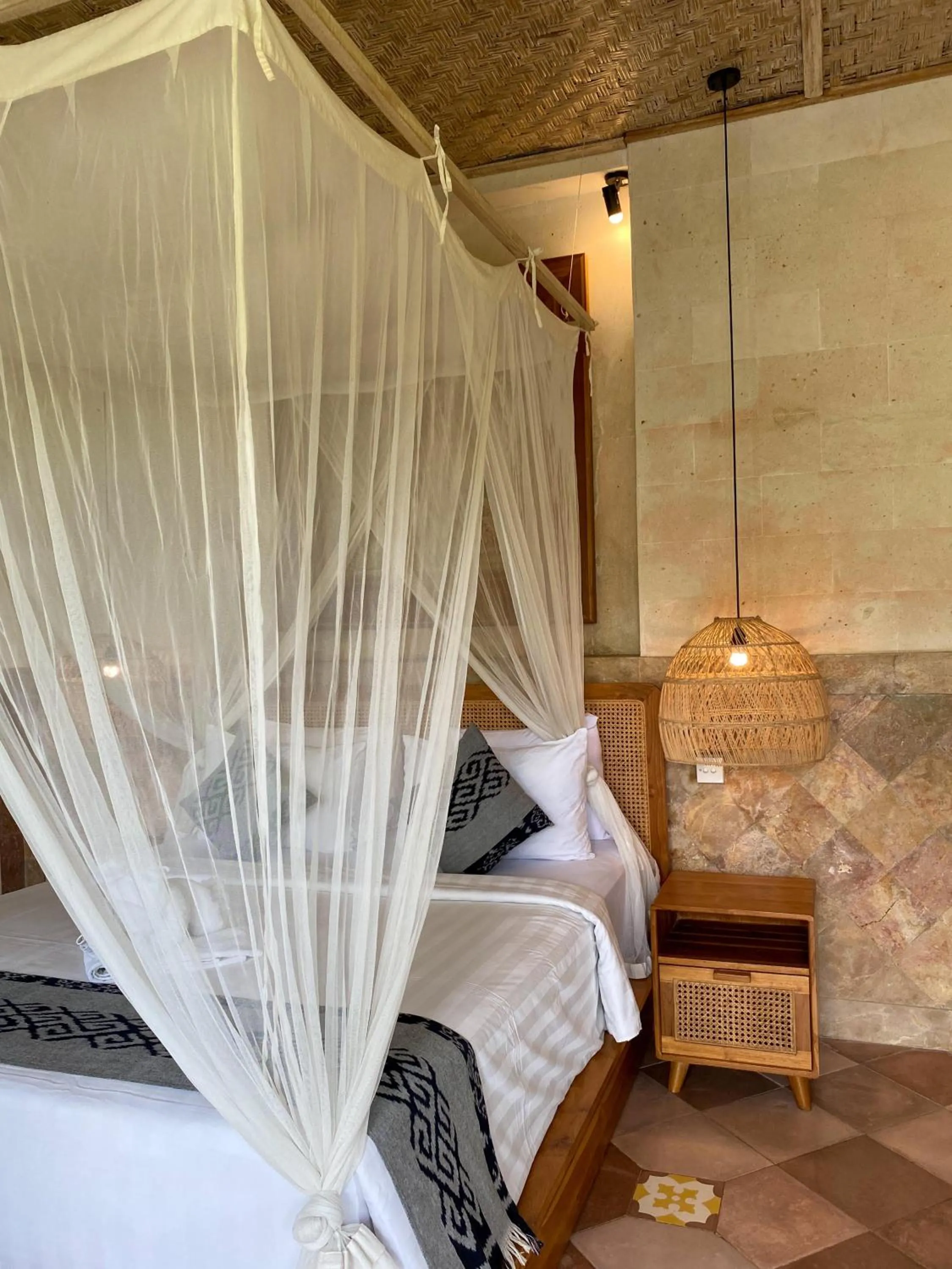 Bedroom, Bed in Abian Ayu Villa