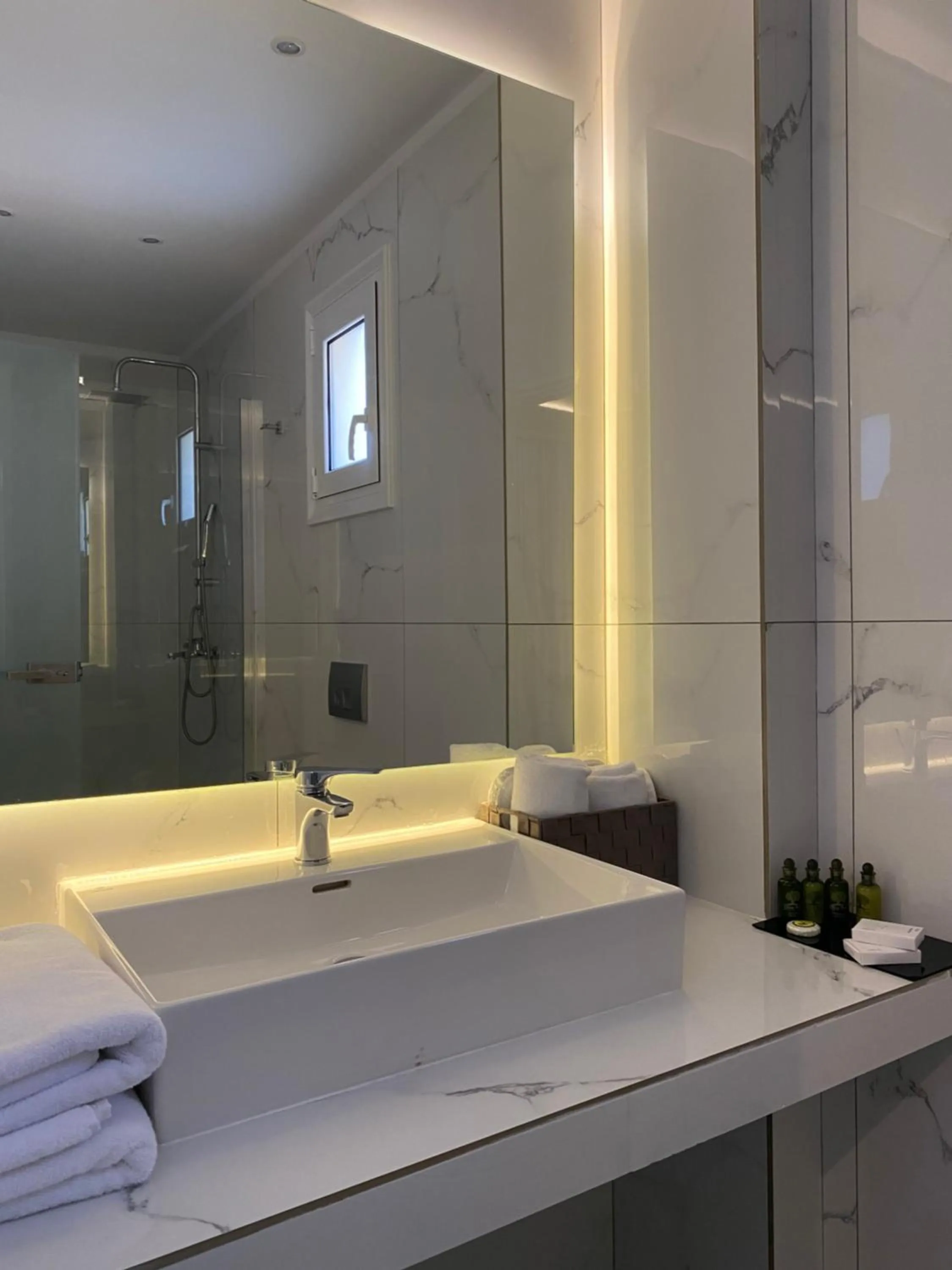 Bathroom in 24K Athena Suites