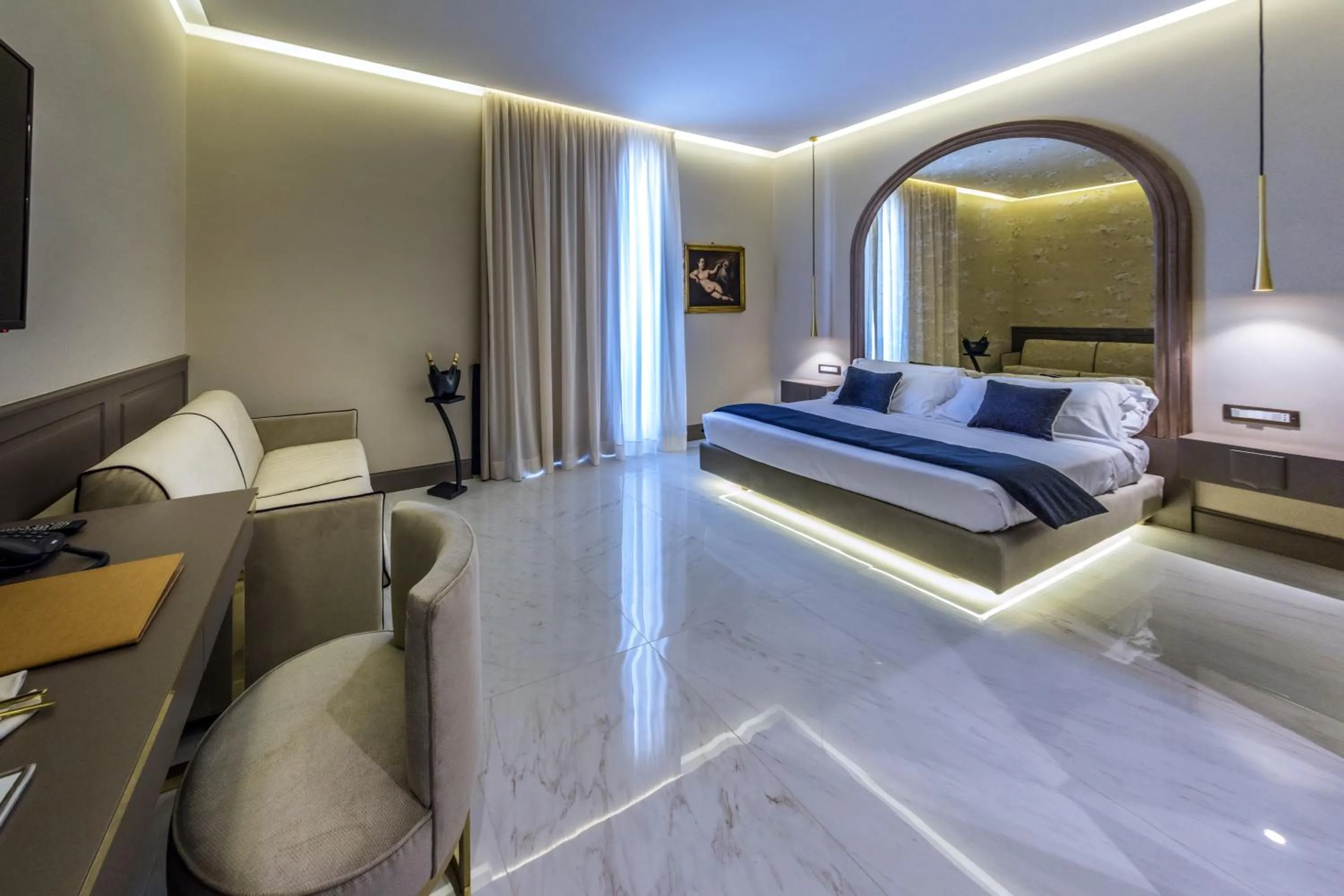 Photo of the whole room, Bed in Relais San Severo