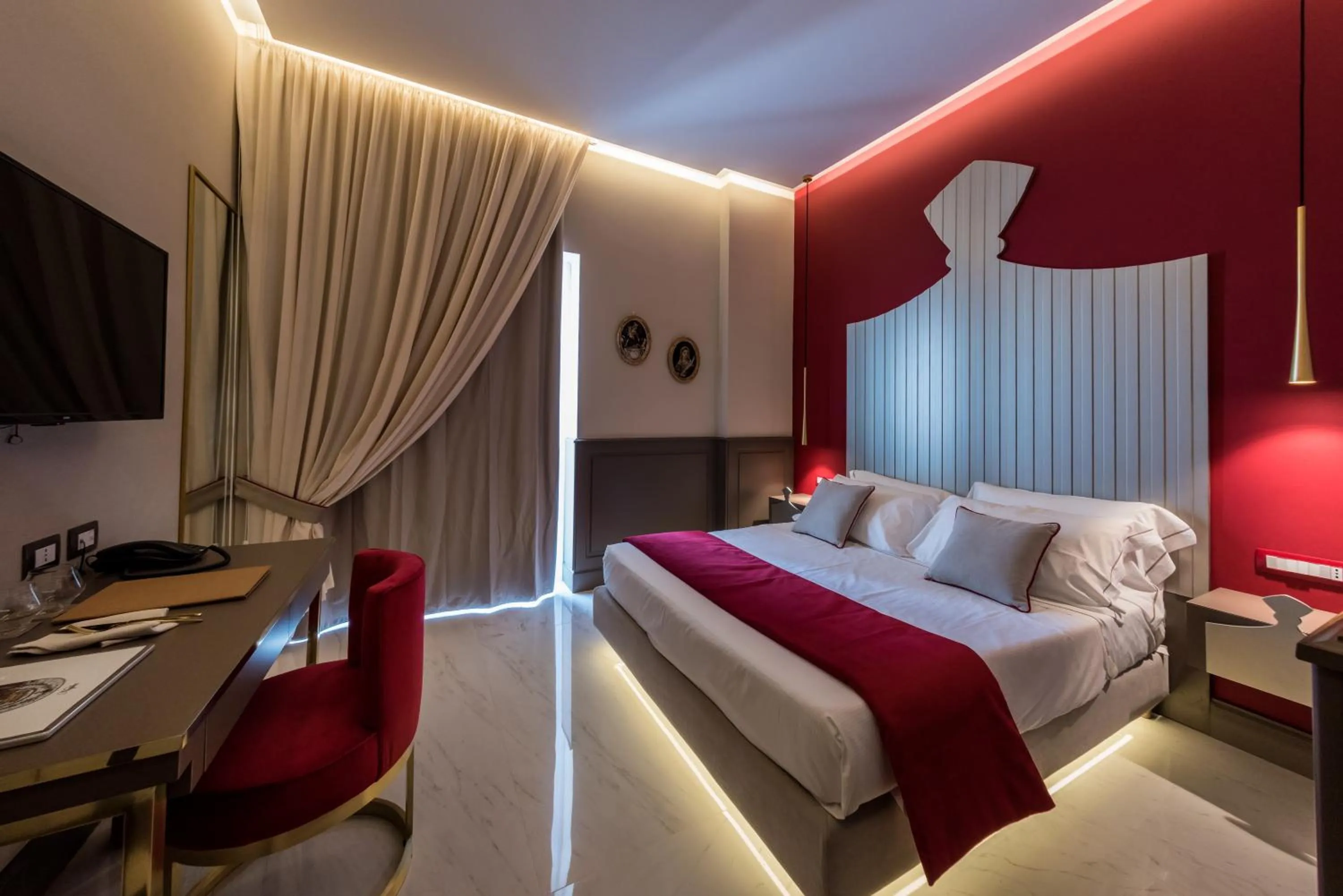 Photo of the whole room, Bed in Relais San Severo