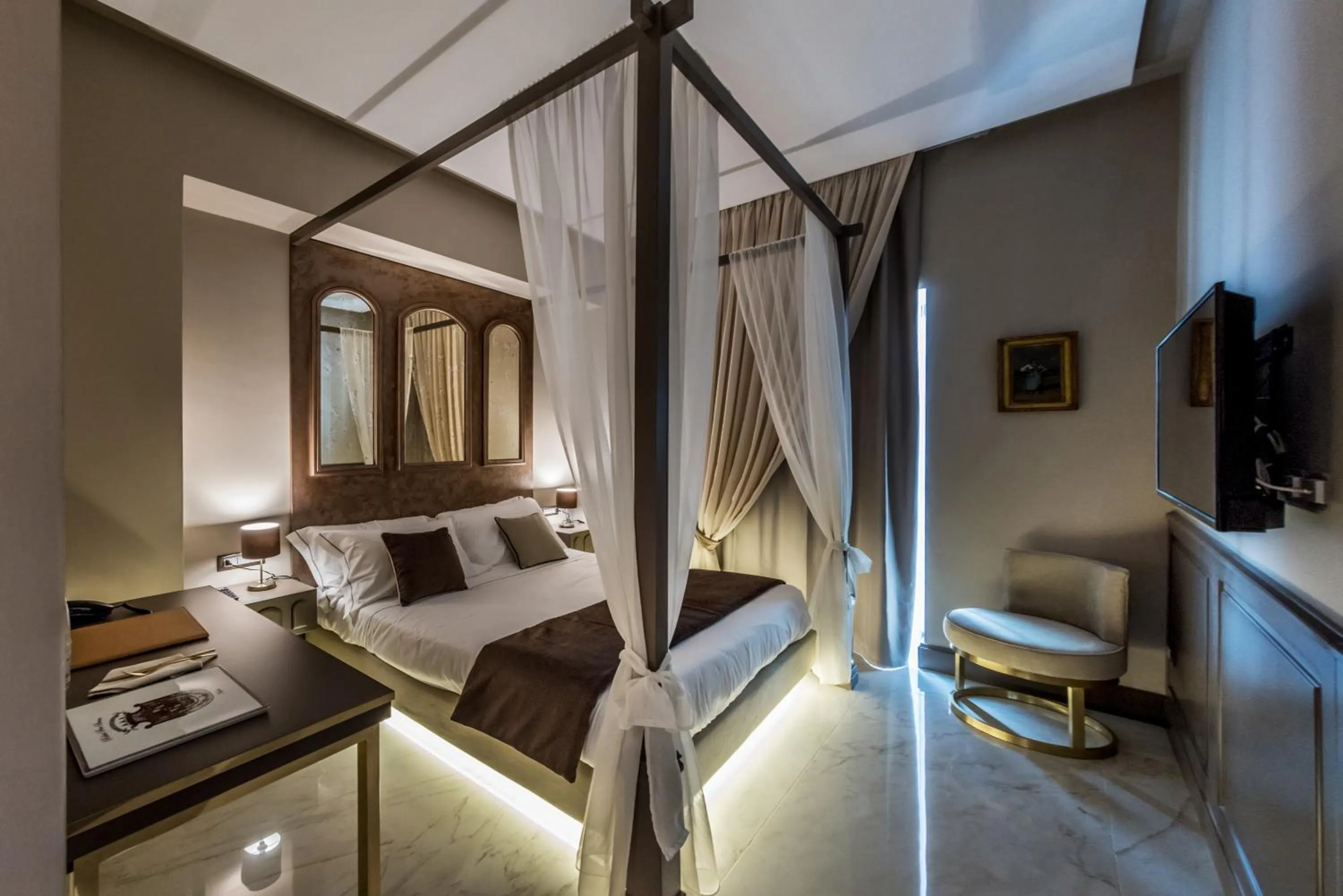 Photo of the whole room, Bed in Relais San Severo