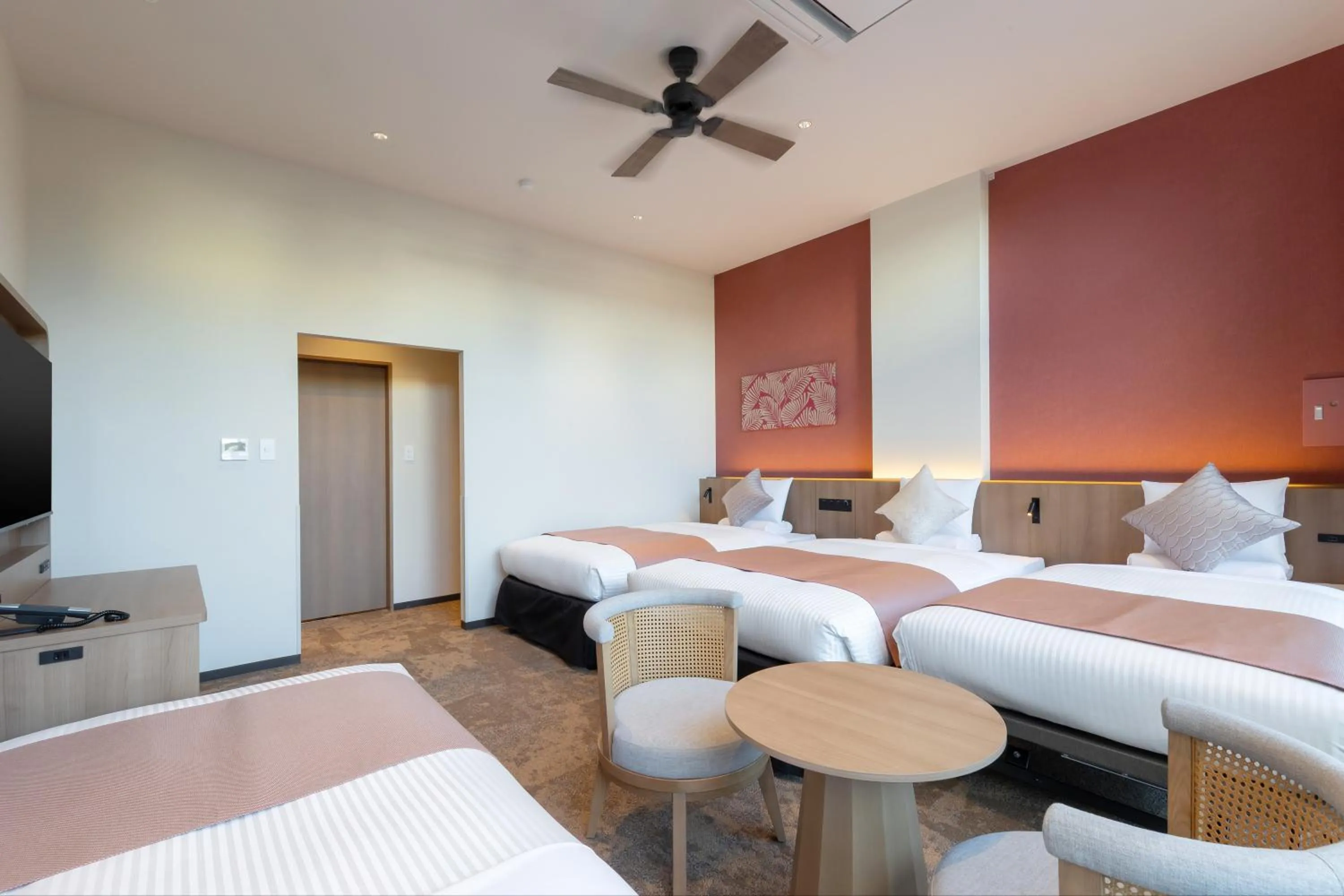 Bed in Spa Resort Hawaiians Hotel Hawaiians