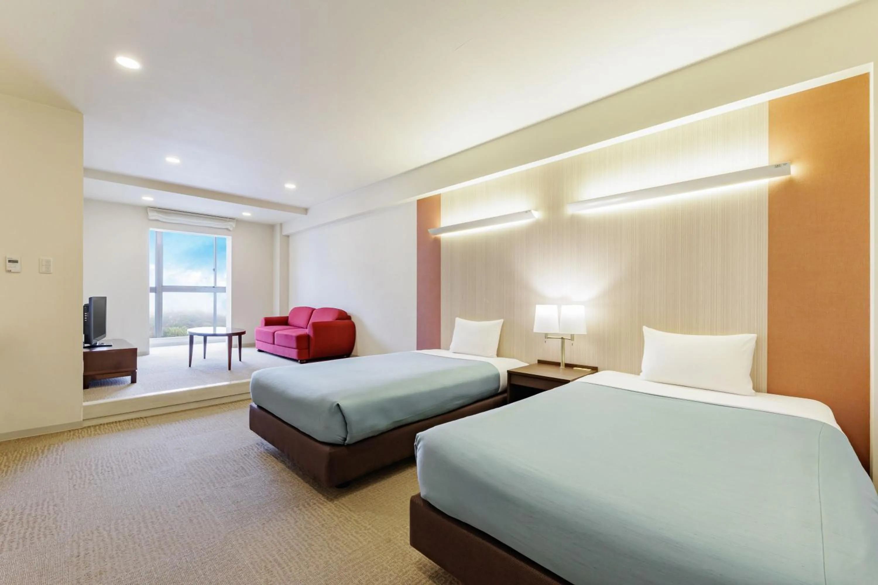 Bed in Spa Resort Hawaiians Hotel Hawaiians