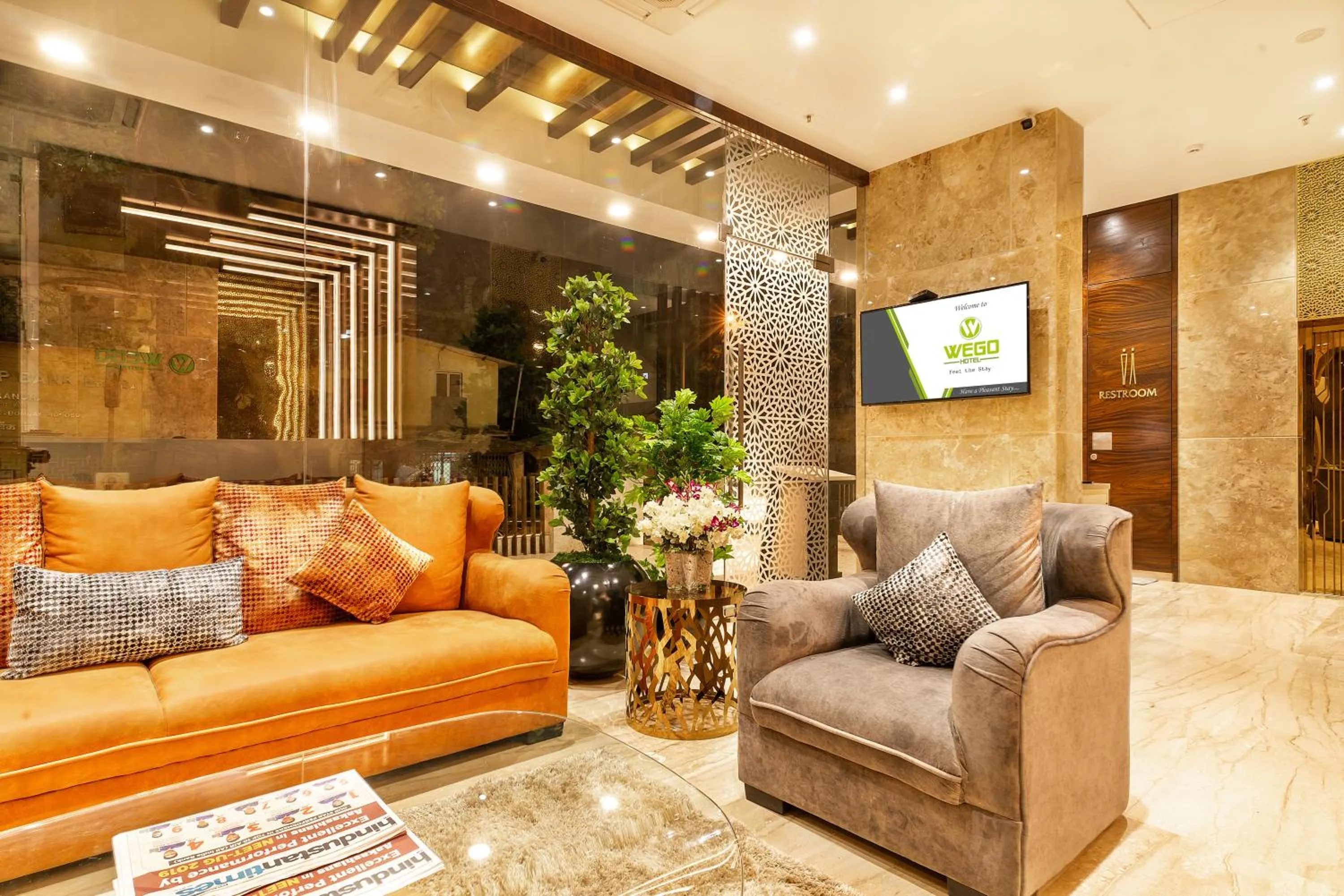 Lobby or reception in Hotel Wego