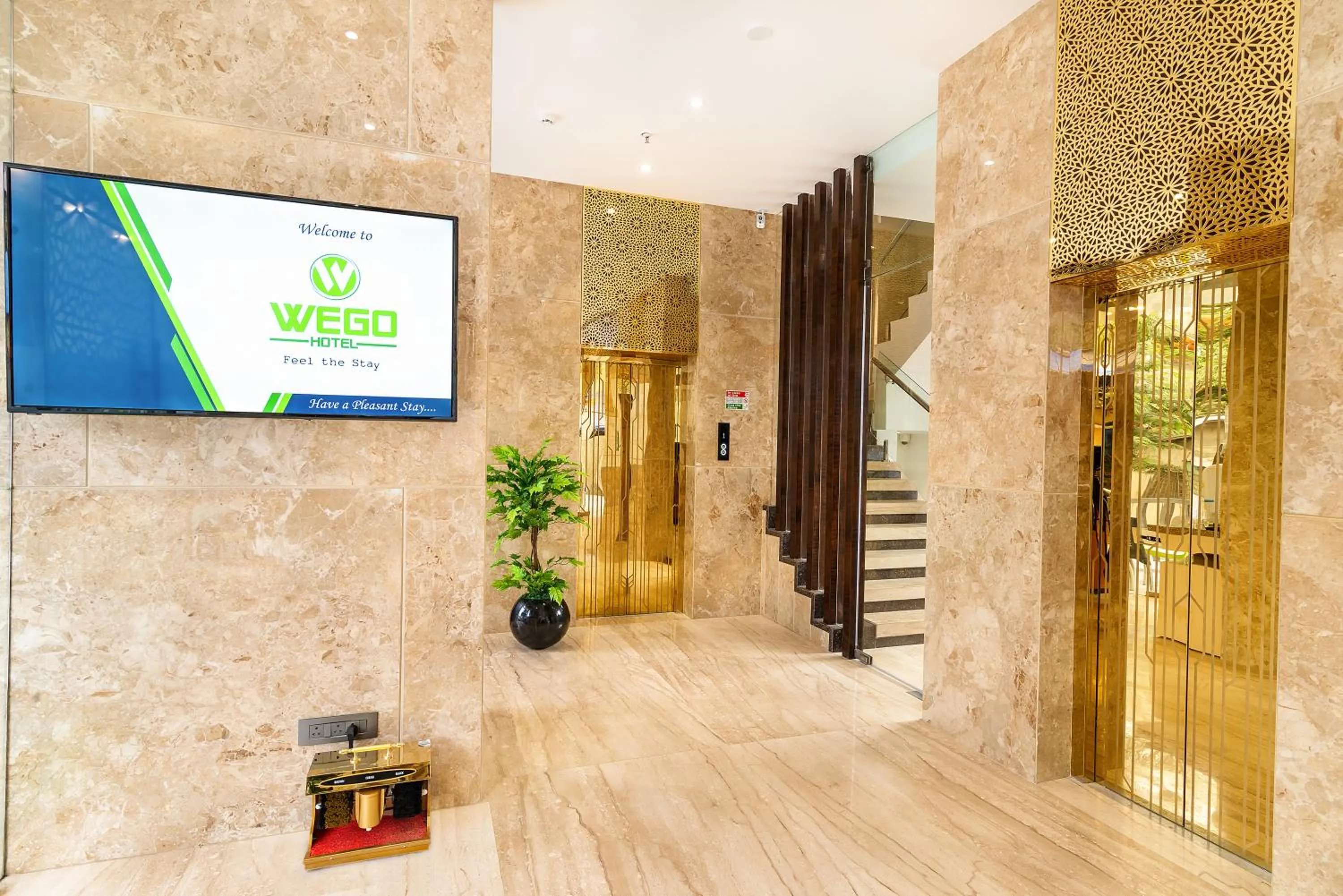 Facade/entrance in Hotel Wego