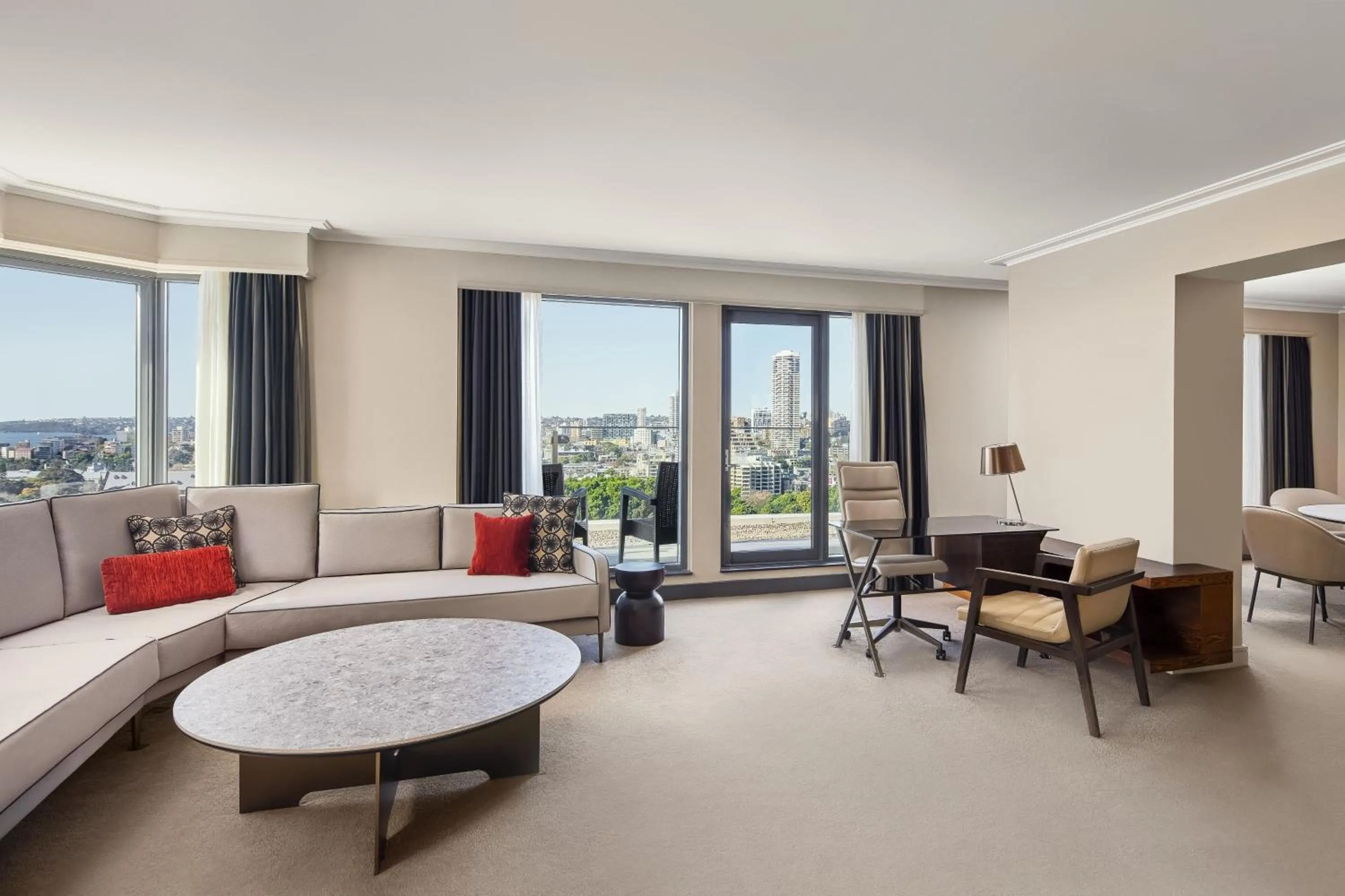 Living room in Sheraton Grand Sydney Hyde Park