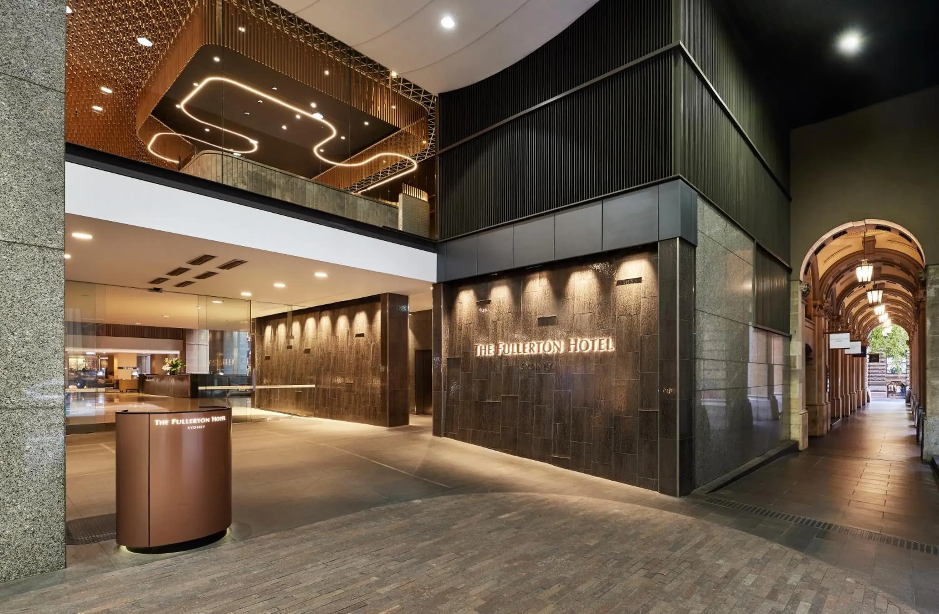 Property building in The Fullerton Hotel Sydney Property building in The Fullerton Hotel Sydney