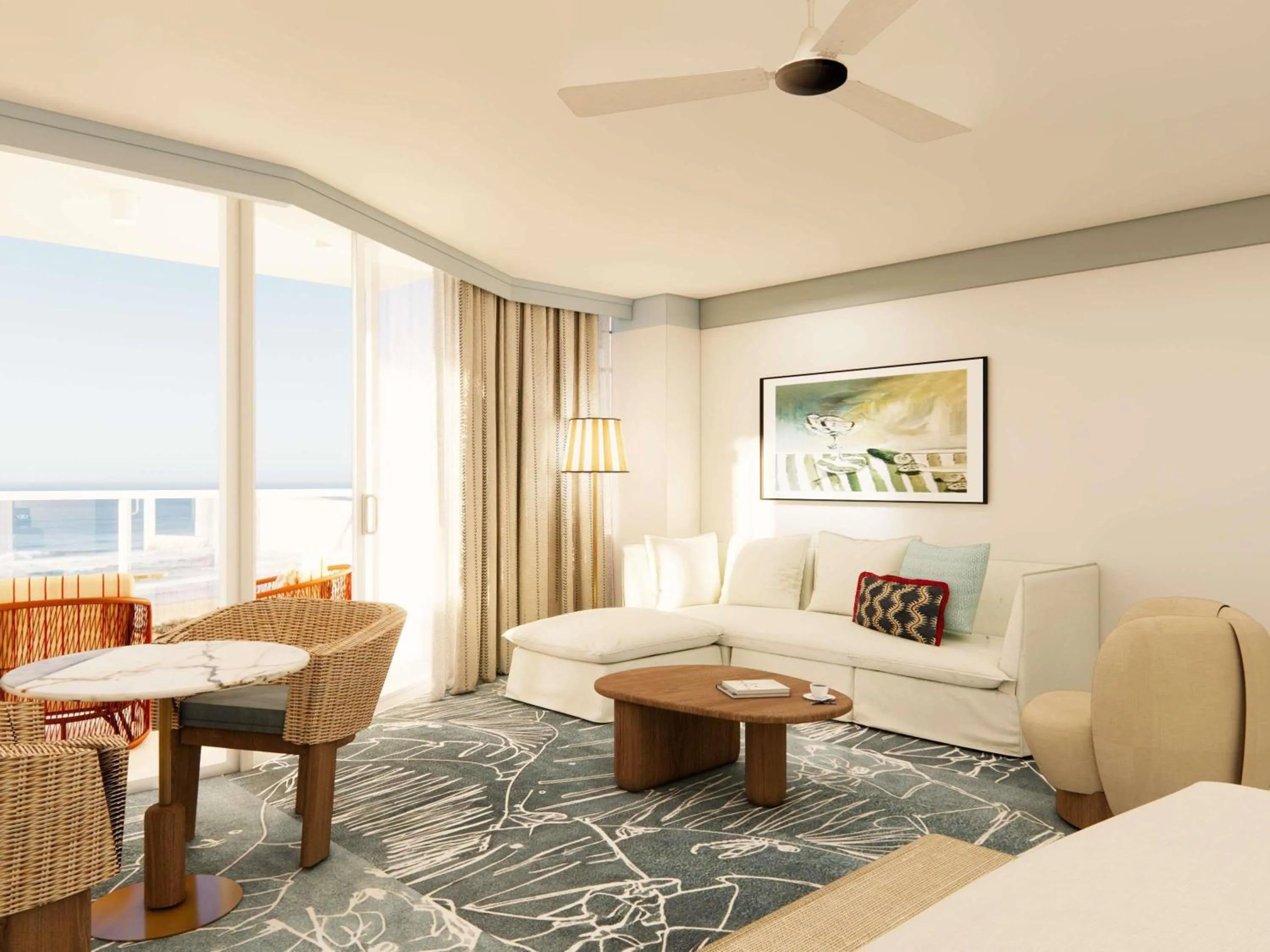 Bedroom in Sofitel Noosa Pacific Resort