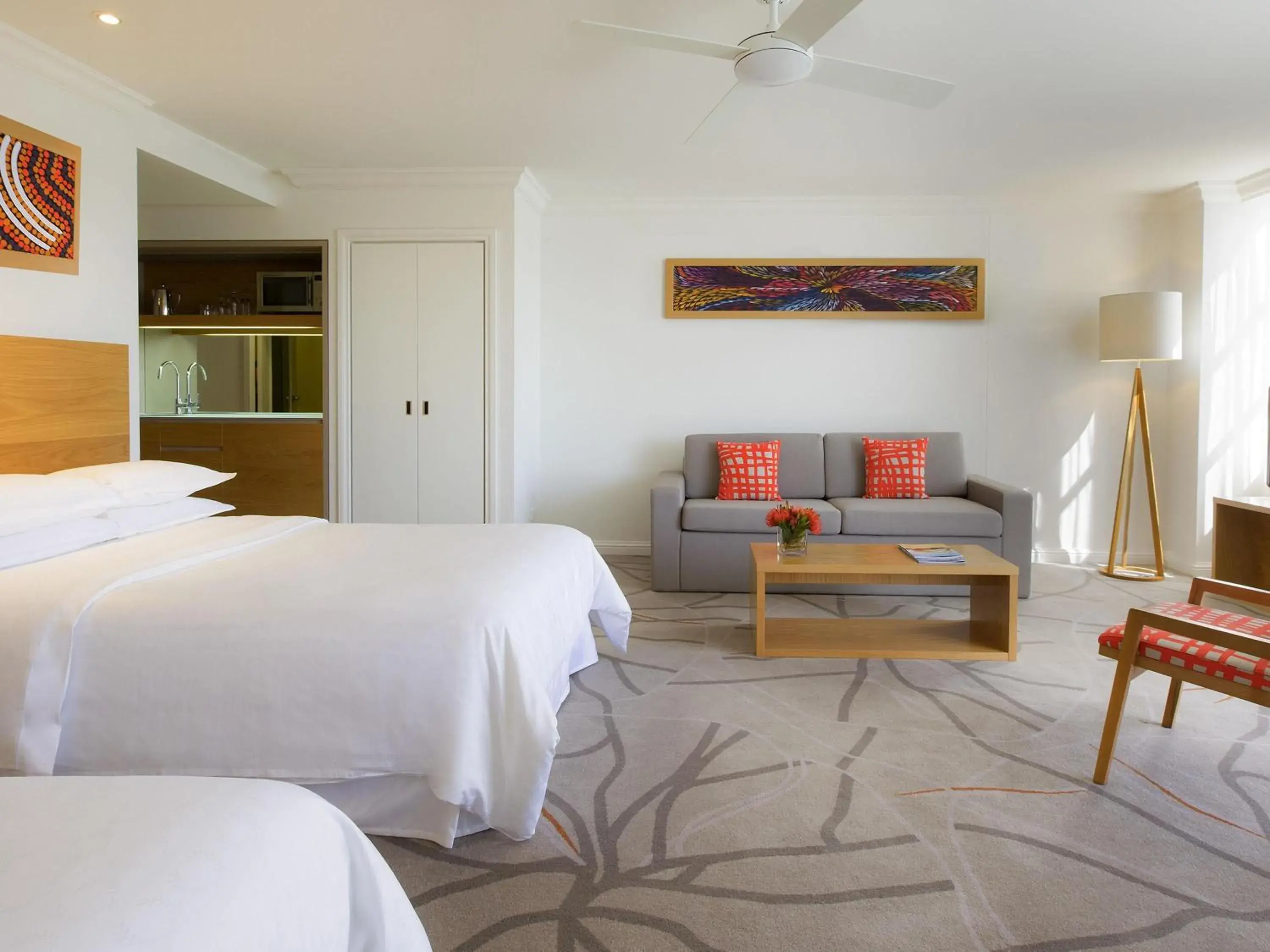Bedroom, Bed in Sofitel Noosa Pacific Resort Bedroom, Bed in Sofitel Noosa Pacific Resort