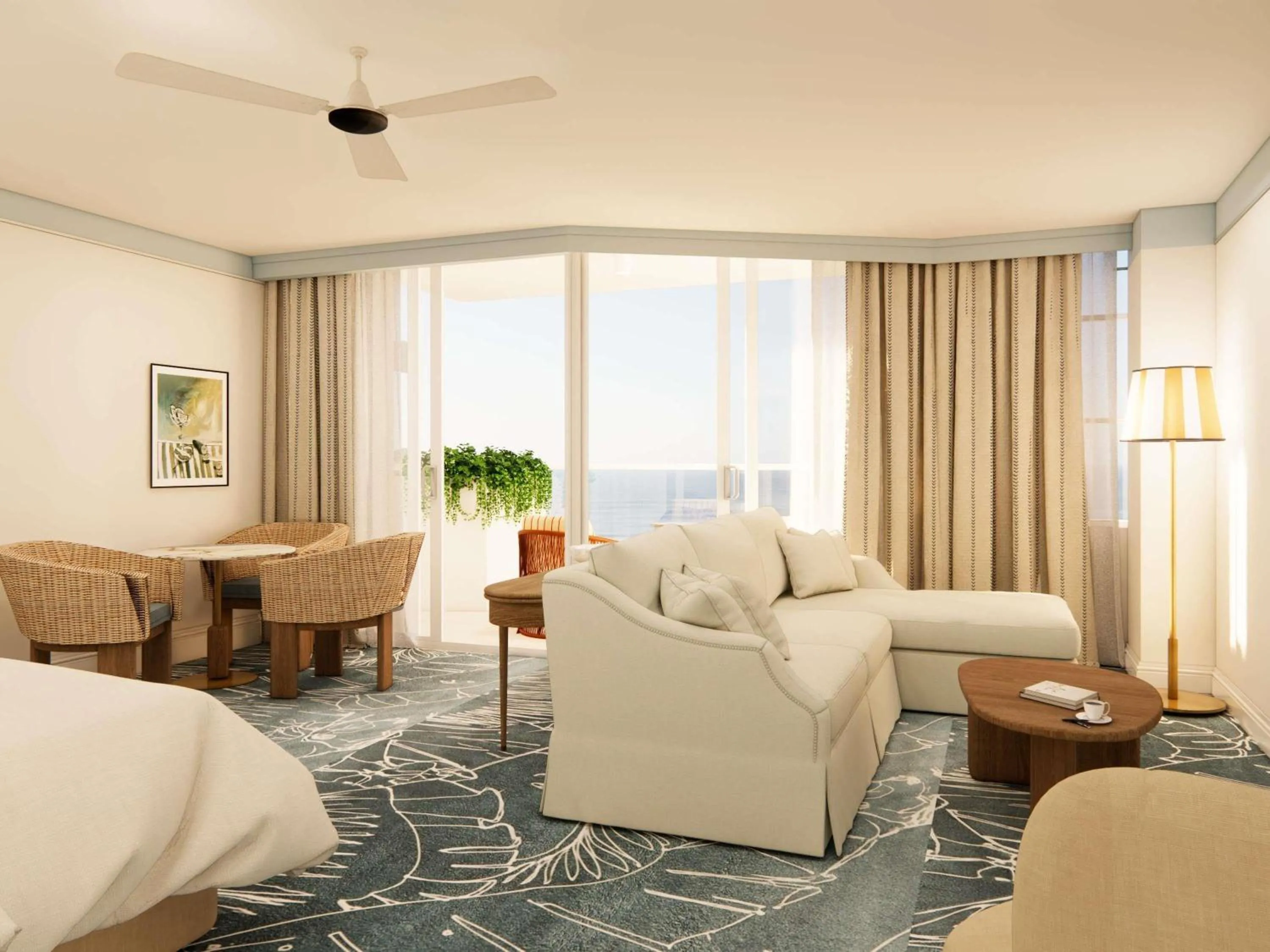 Bedroom in Sofitel Noosa Pacific Resort