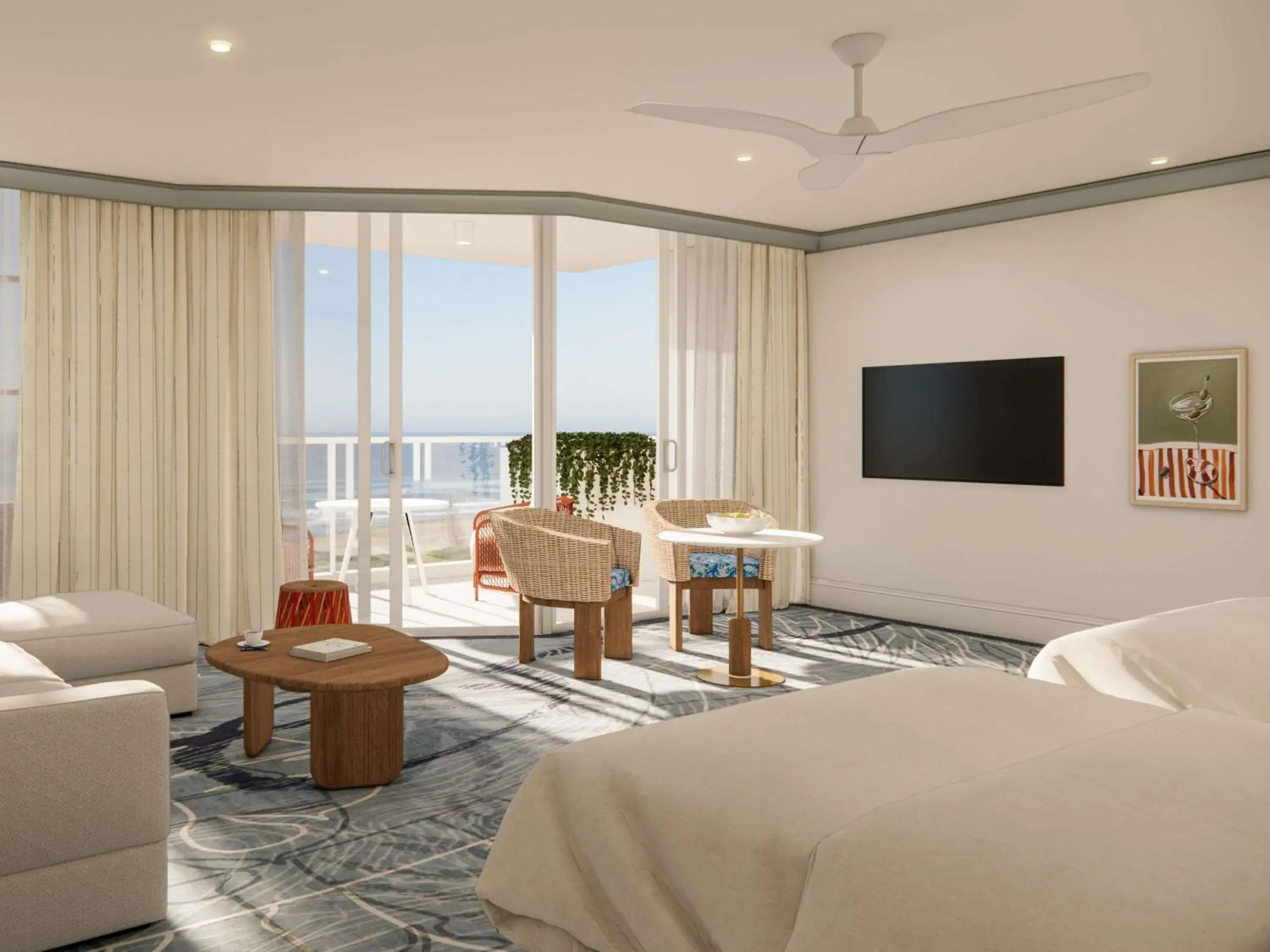 Bedroom in Sofitel Noosa Pacific Resort Bedroom in Sofitel Noosa Pacific Resort