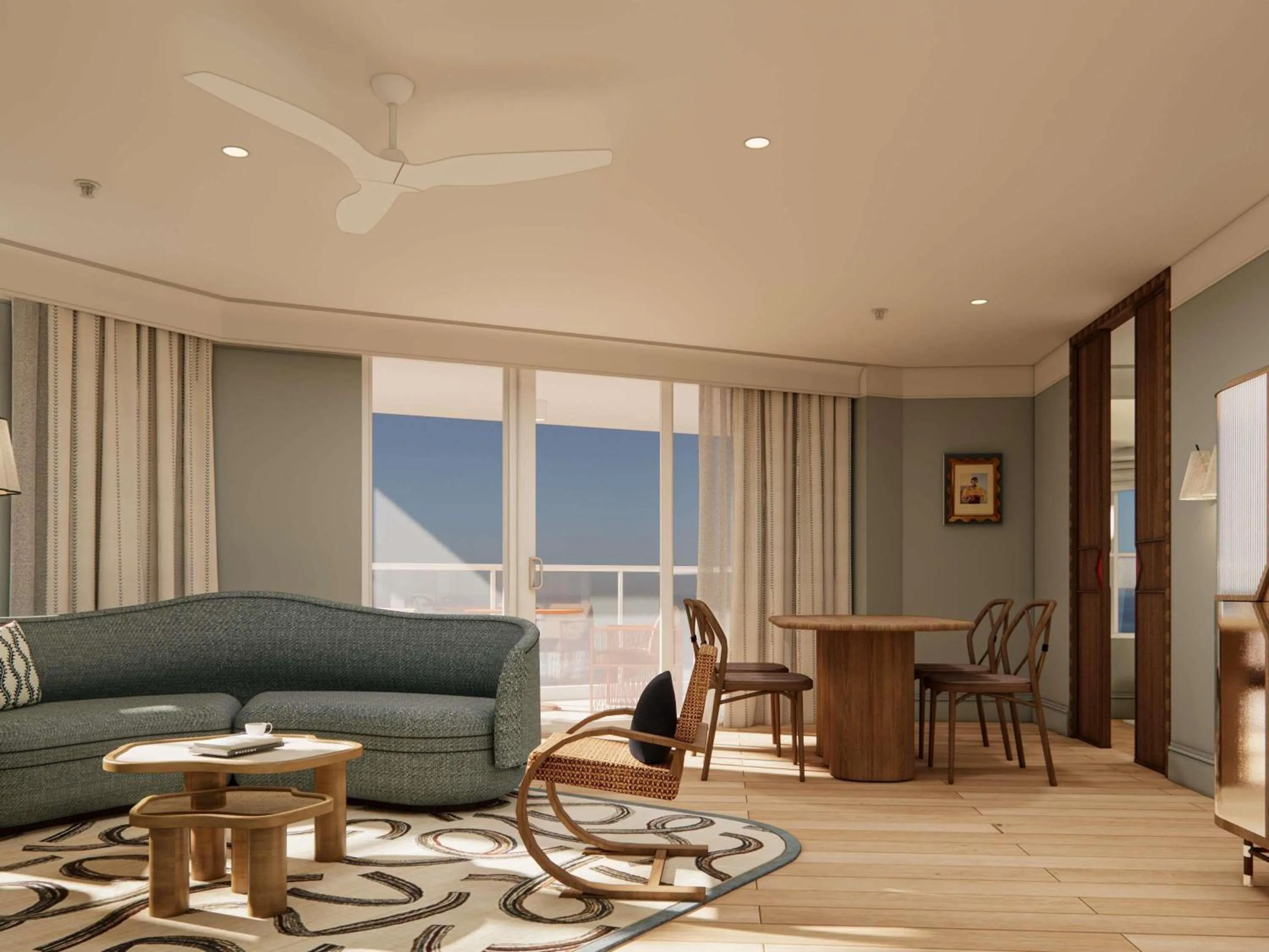 Bedroom in Sofitel Noosa Pacific Resort