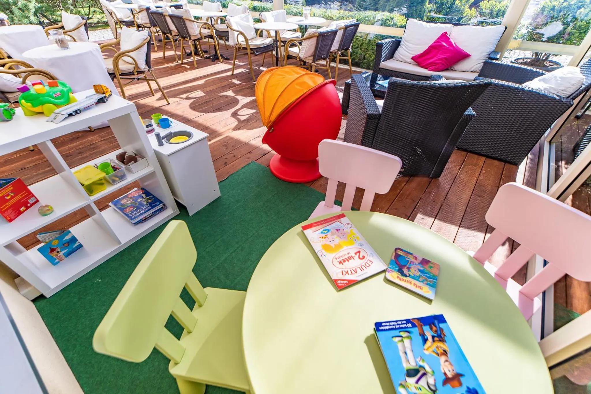 Children play ground in Pensjonat Zenit
