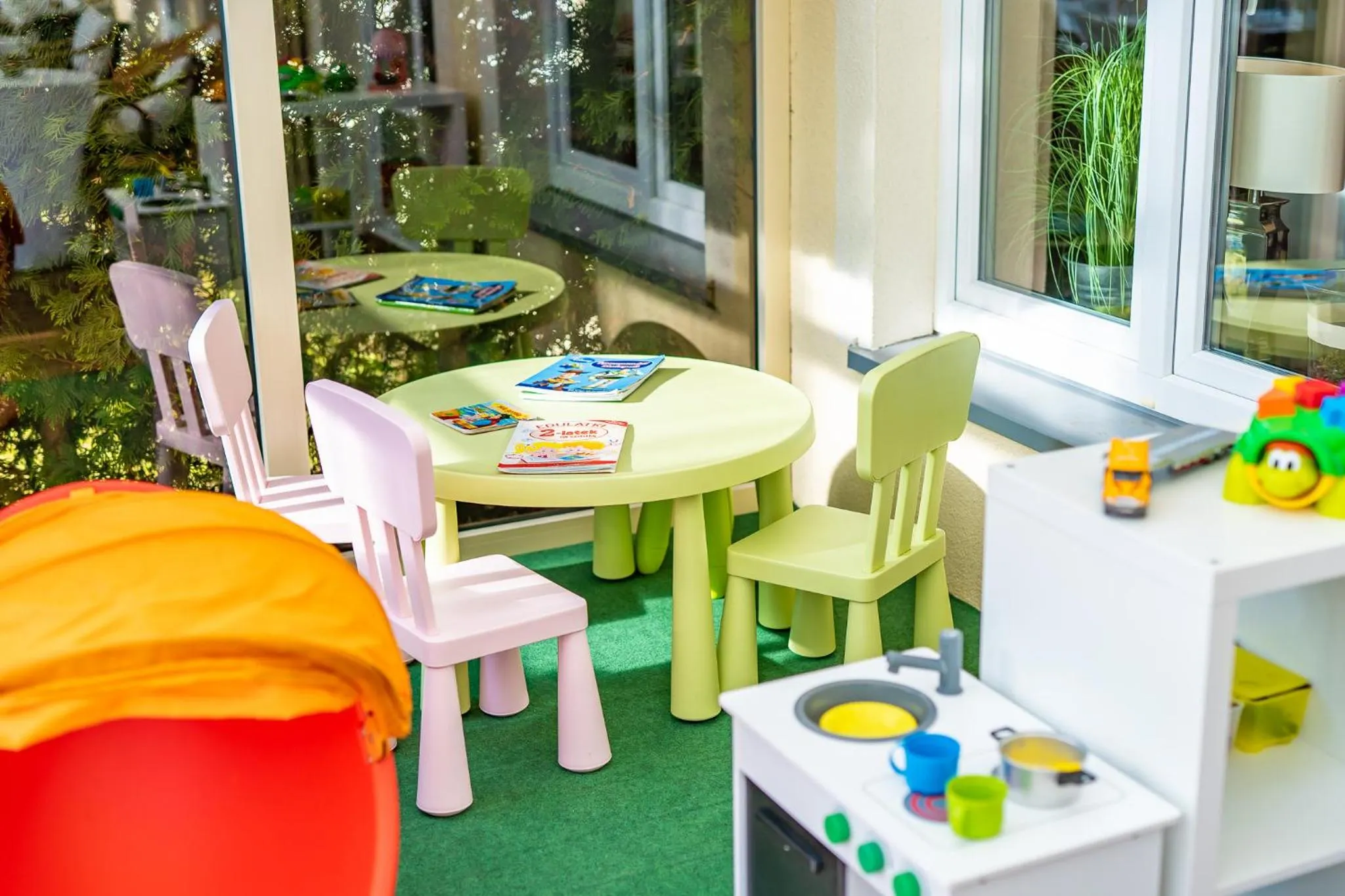 Children play ground in Pensjonat Zenit