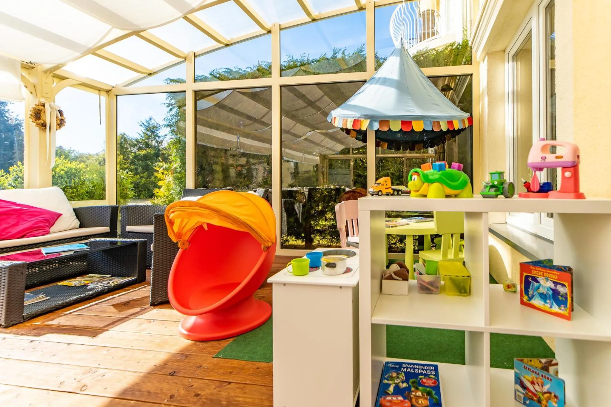 Children play ground in Pensjonat Zenit