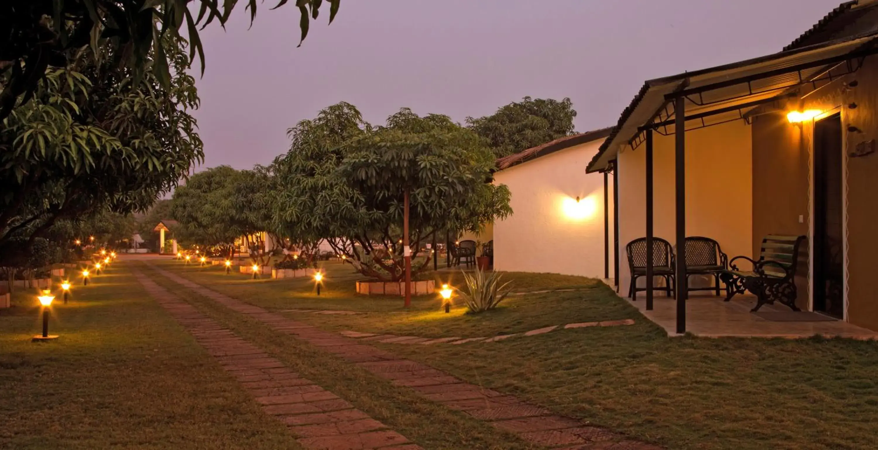 Property building in Club Mahindra Sasan Gir Property building in Club Mahindra Sasan Gir