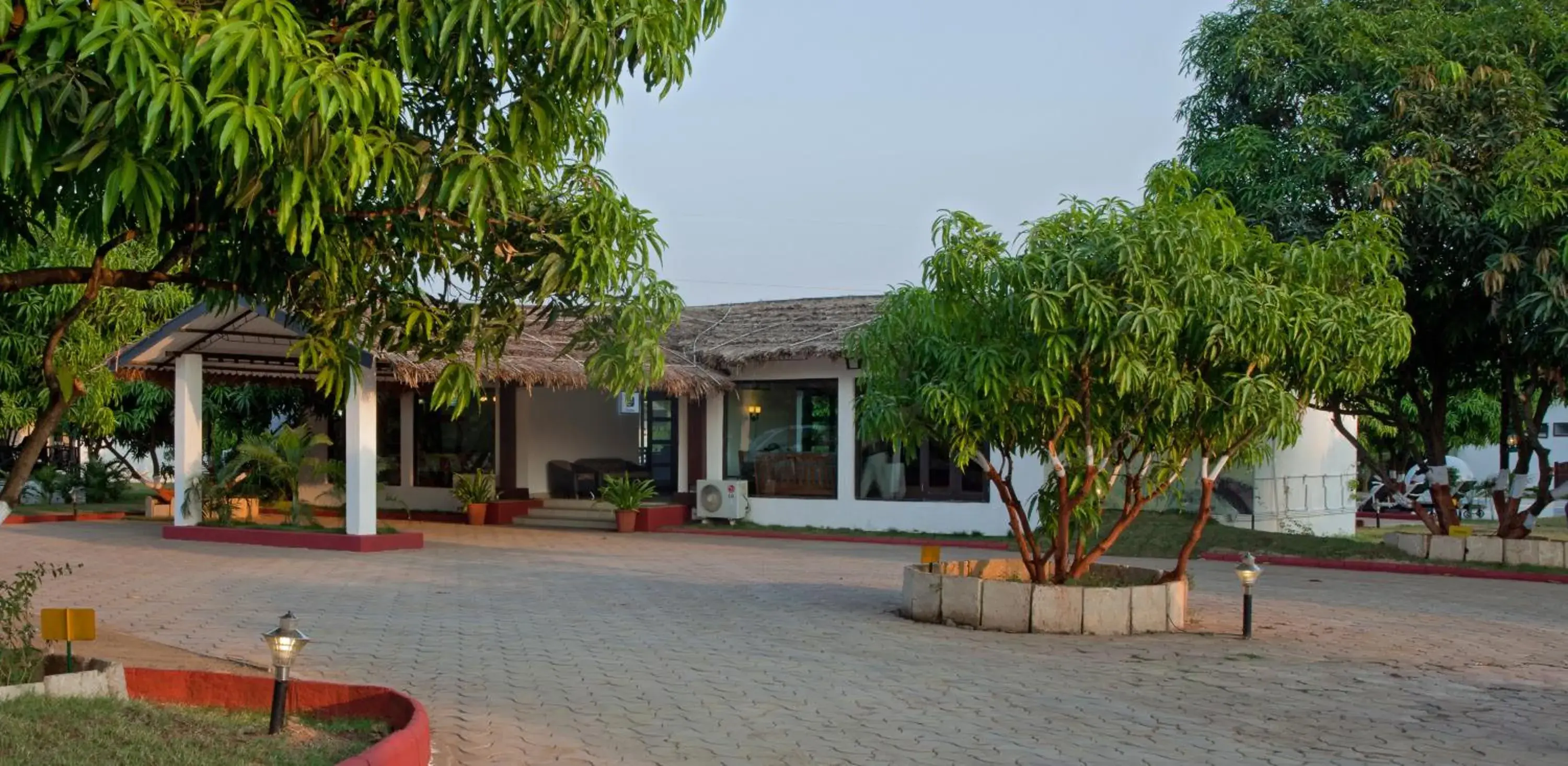 Facade/entrance in Club Mahindra Sasan Gir Facade/entrance in Club Mahindra Sasan Gir