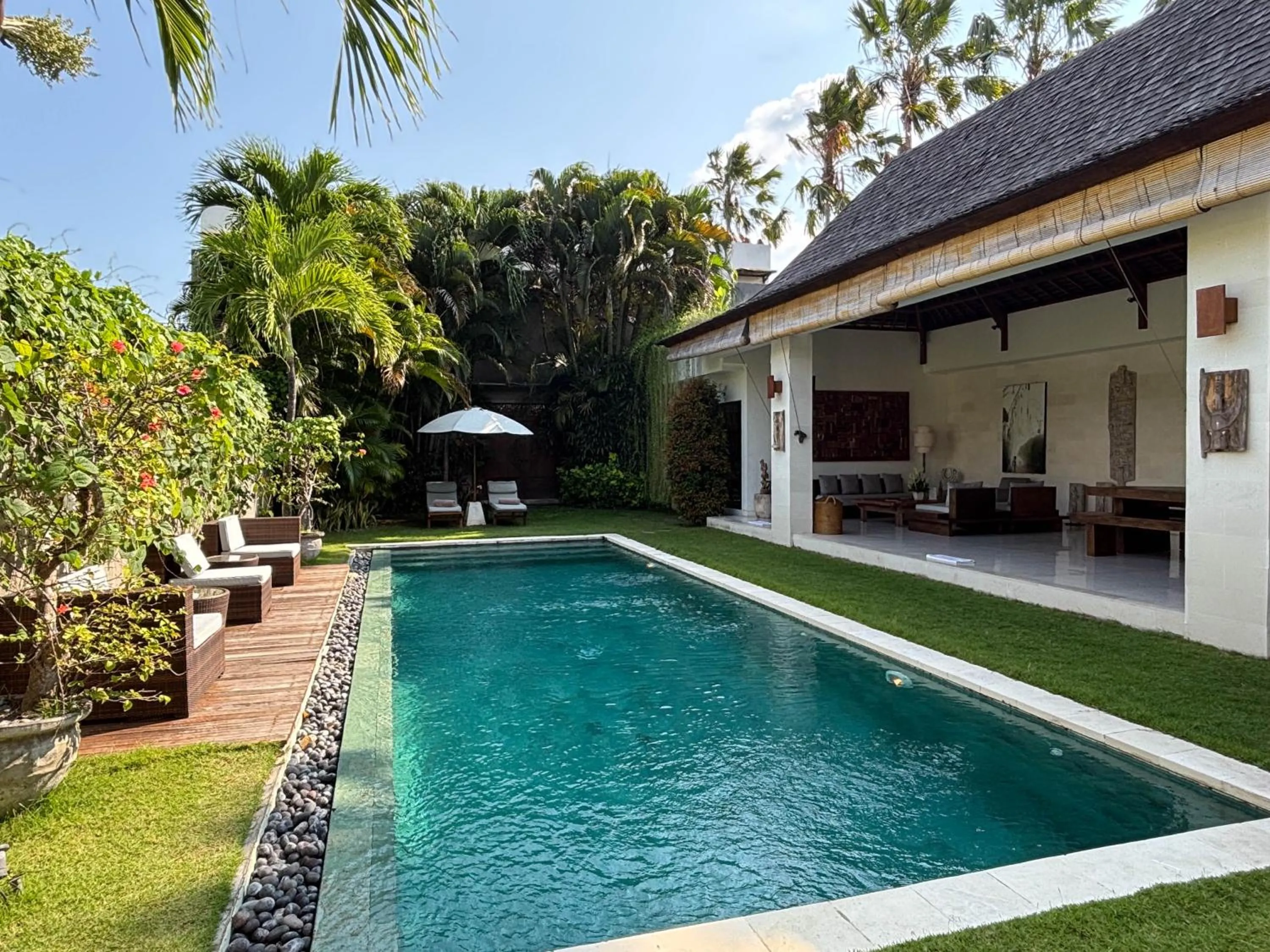 Property building in Villa Chocolat Seminyak