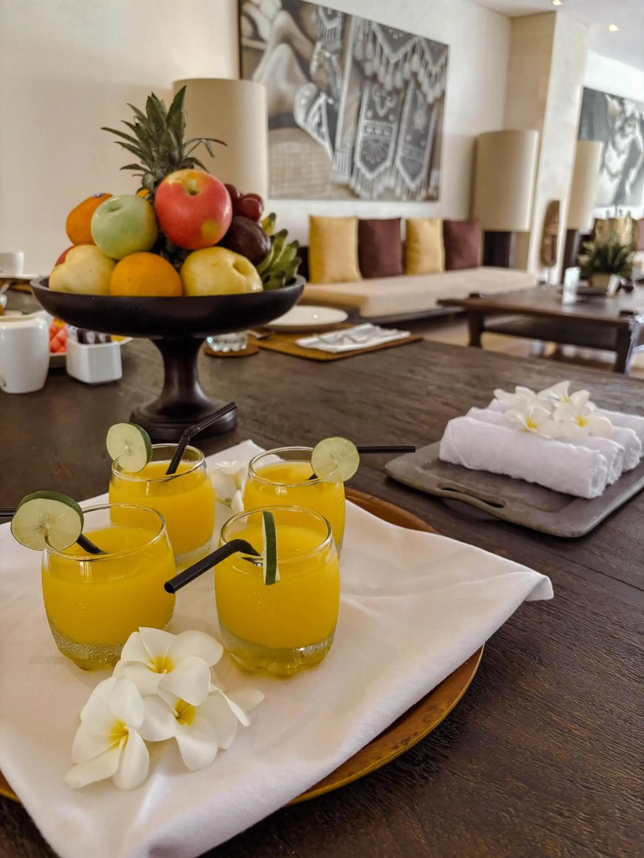 Food close-up in Villa Chocolat Seminyak Food close-up in Villa Chocolat Seminyak